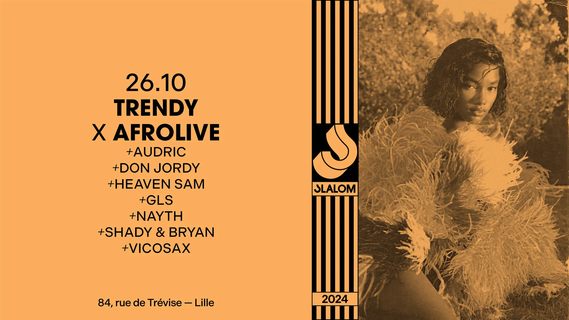 Slalom : Trendy X Afro Live — [Hip Hop • Afrobeats • Shatta] Cover