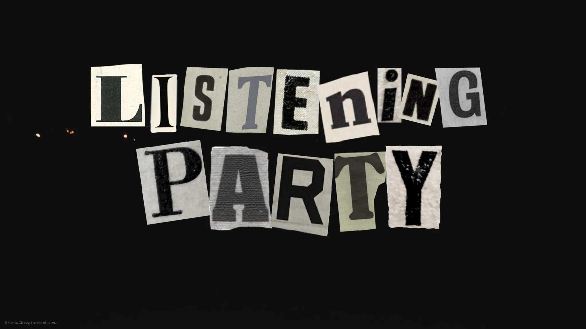 Paris Listening Party Cover