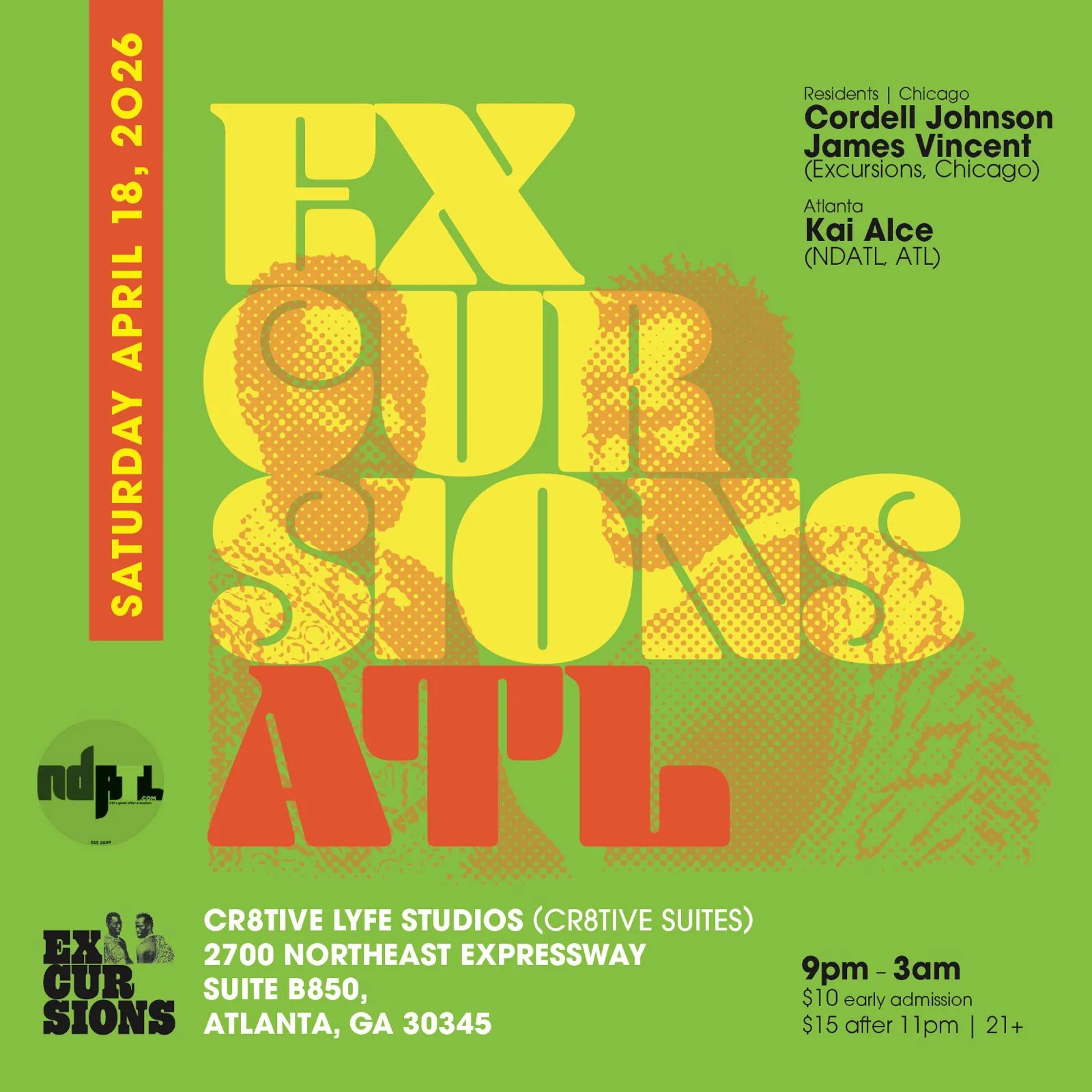 Excursions: Atlanta 2026 Cover