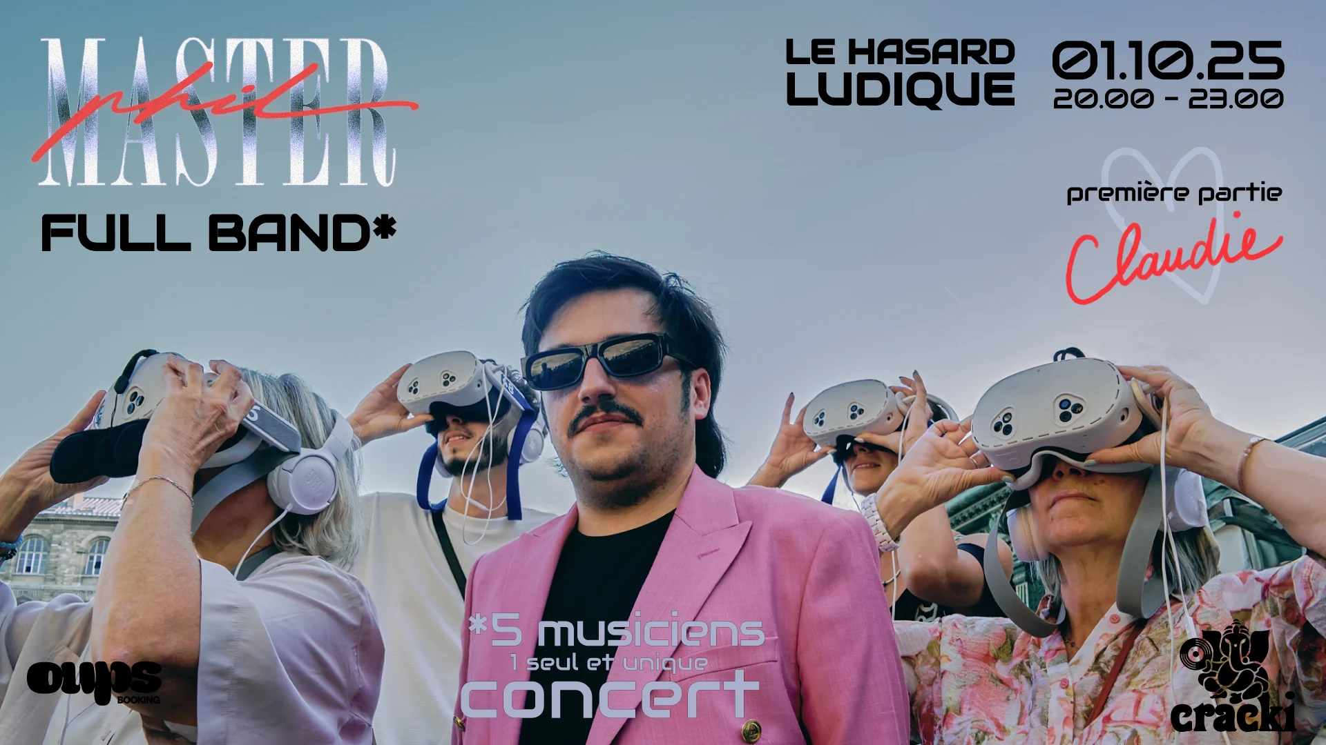 Master Phil Live "Full Band" + Claudie Cover