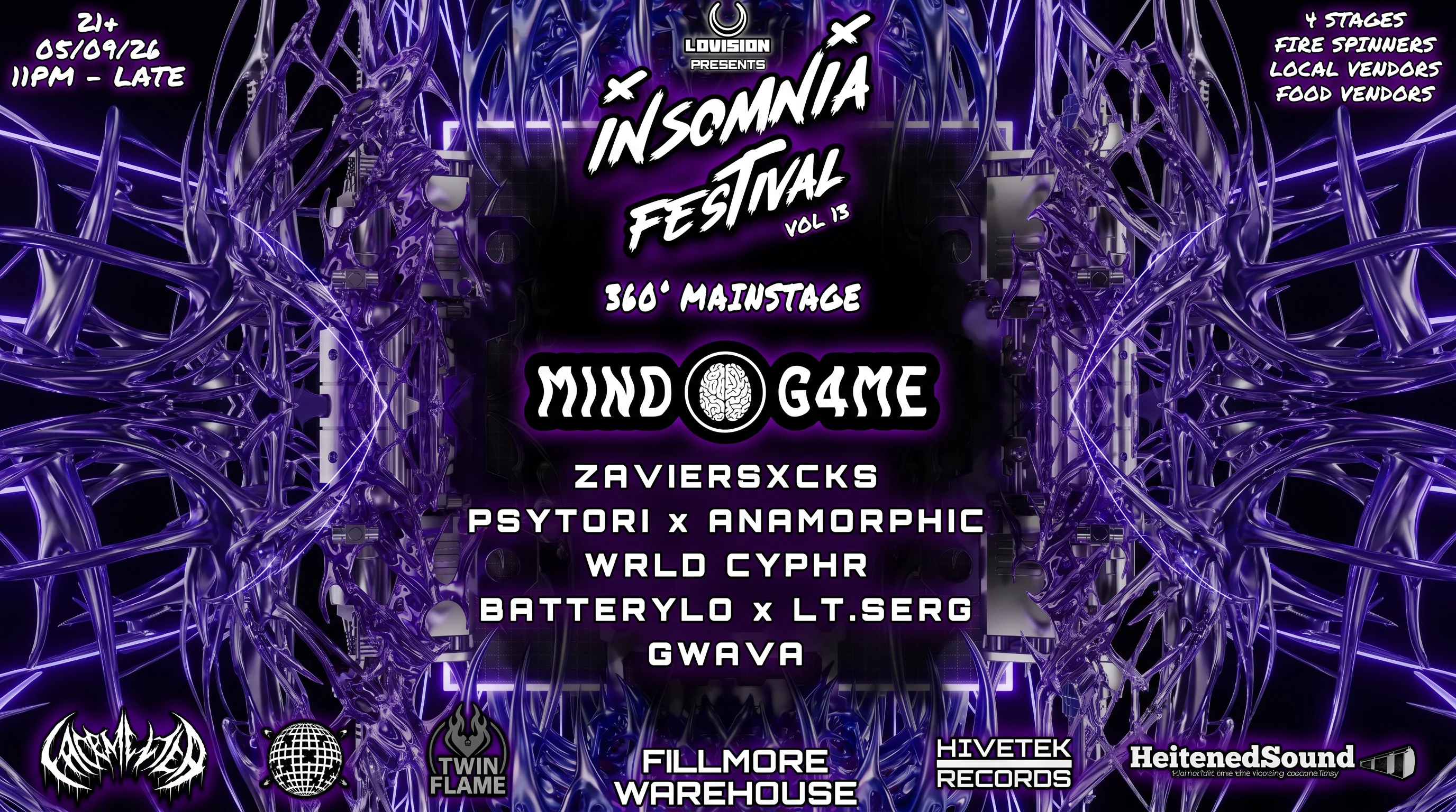Lovision Presents - Insomnia Festival Vol 13 Cover