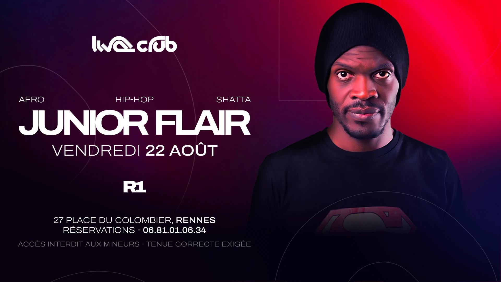 Liveclub Présente : Junior Flair (R1) Cover