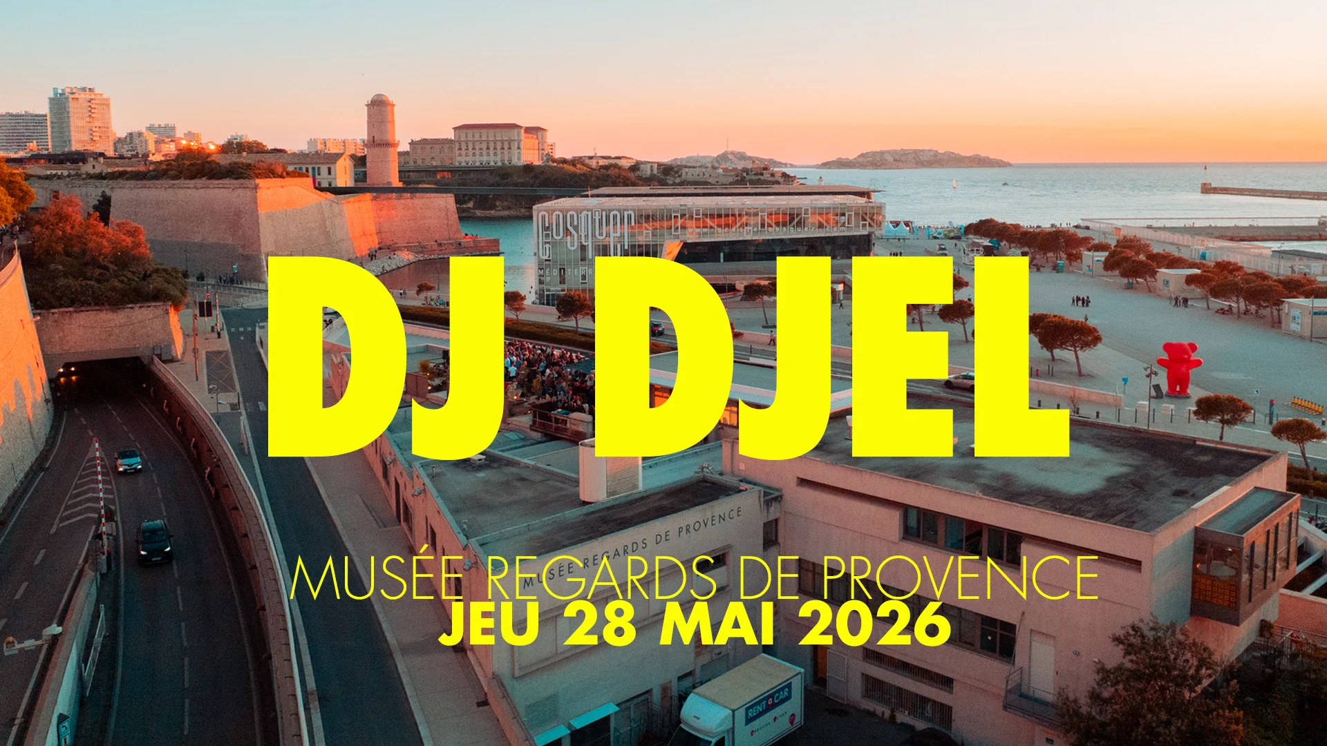 Dj Djel | Musée Regards De Provence | Jeu 28 Mai Cover