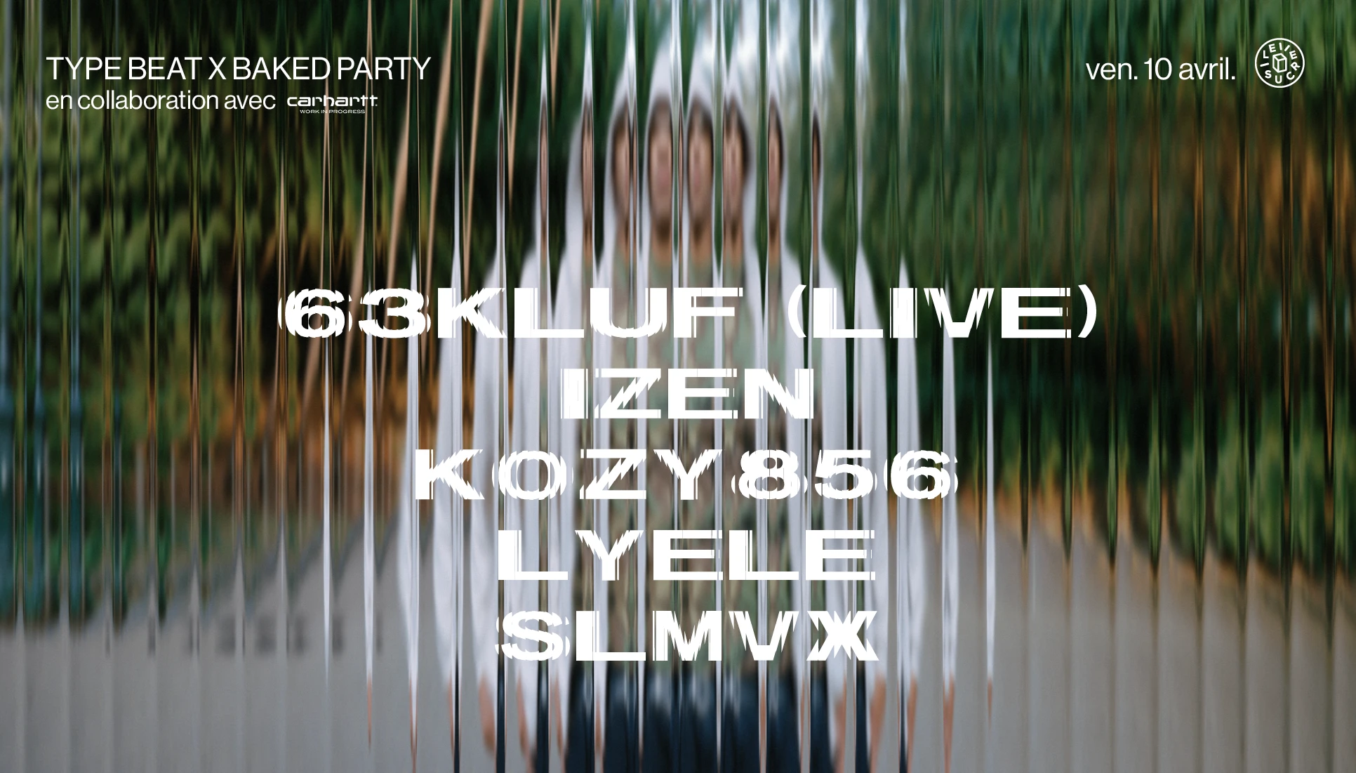 Type Beat X Baked Party : 63kluf (Live), Lyele, Kozy856... Cover