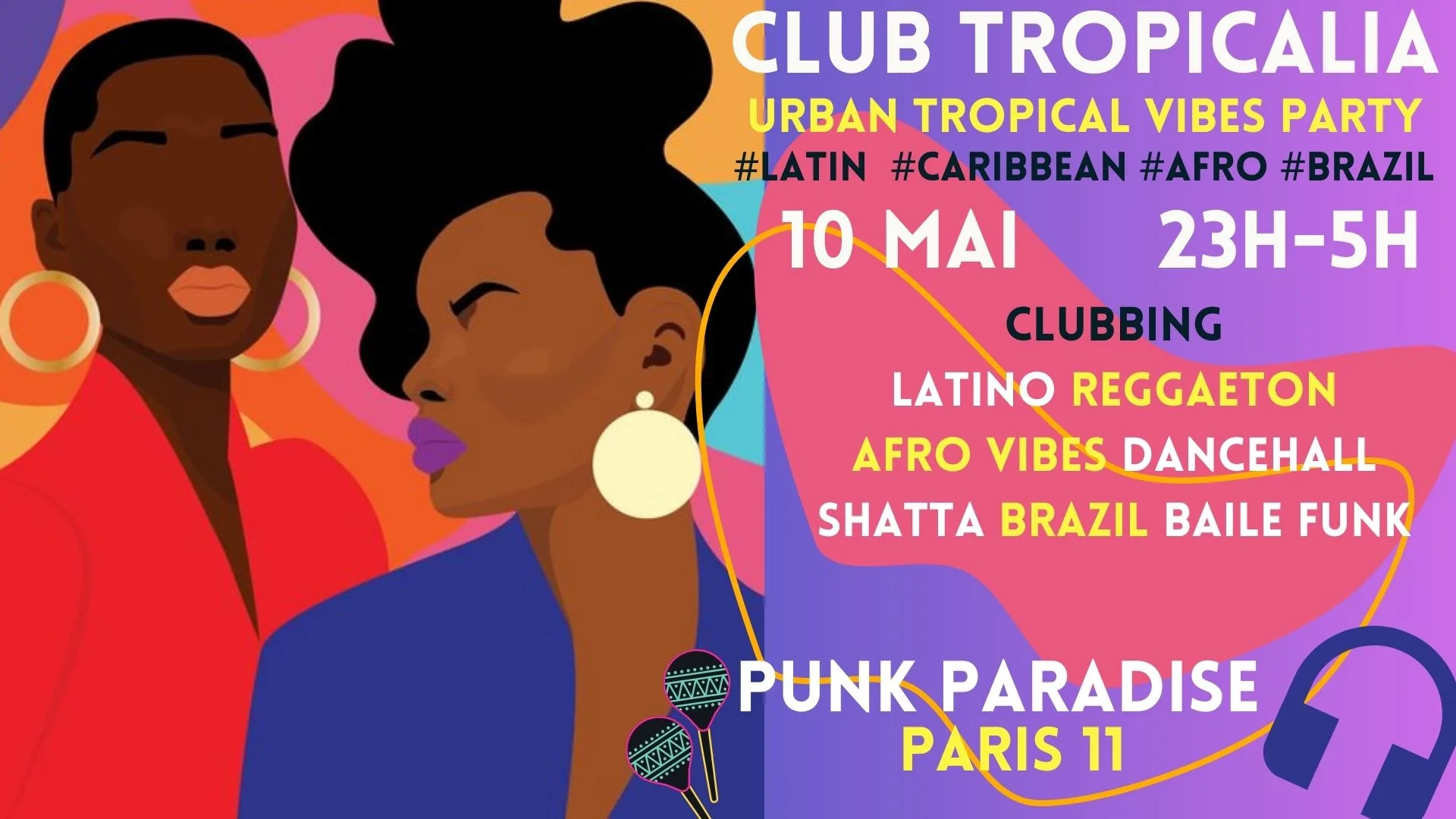 Club Tropicalia 10/5 ~ Afro, Latin, Caribbean, Brazil Vibes! Cover