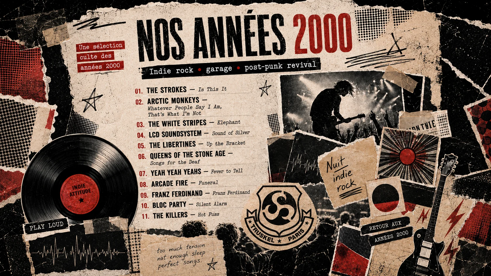 Djset - Années 200 Indie Rock - Truskel Cover
