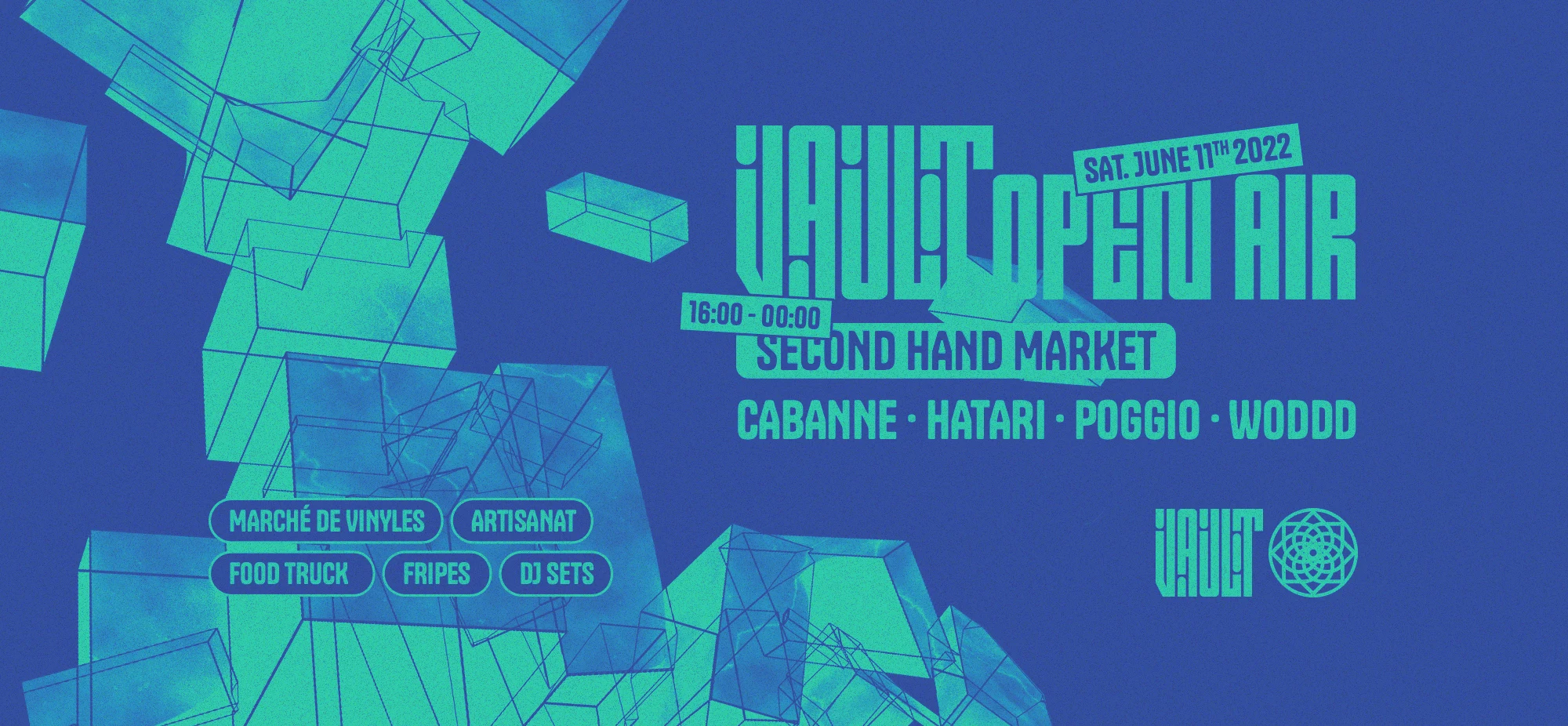 Vault Open Air X Second Hand Market: Cabanne, Hatari & More Cover