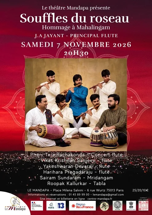 Souffles Du Roseau - Musique Indienne Cover