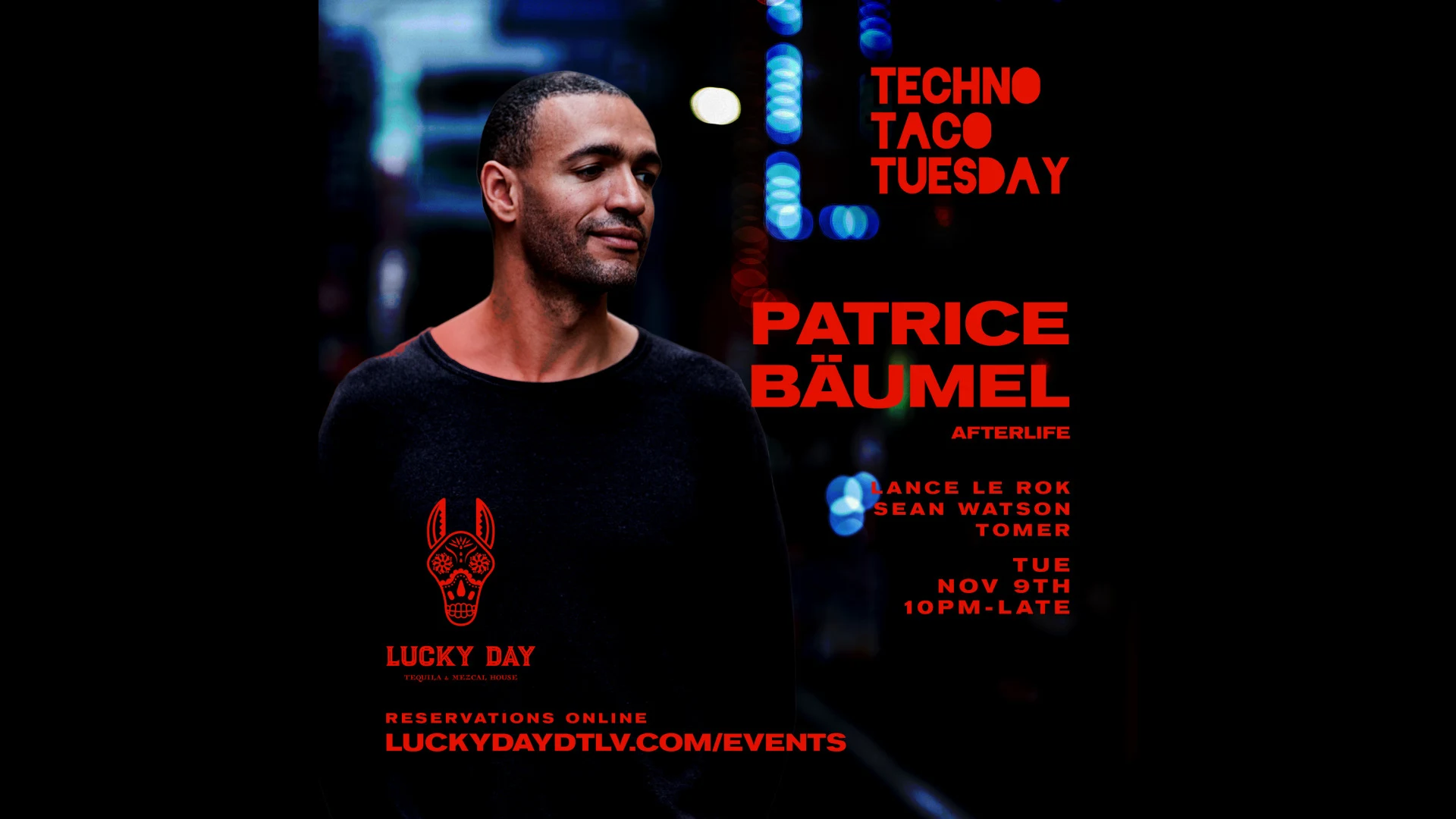 Techno Taco Tuesday Ft. Patrice Bäumel Cover