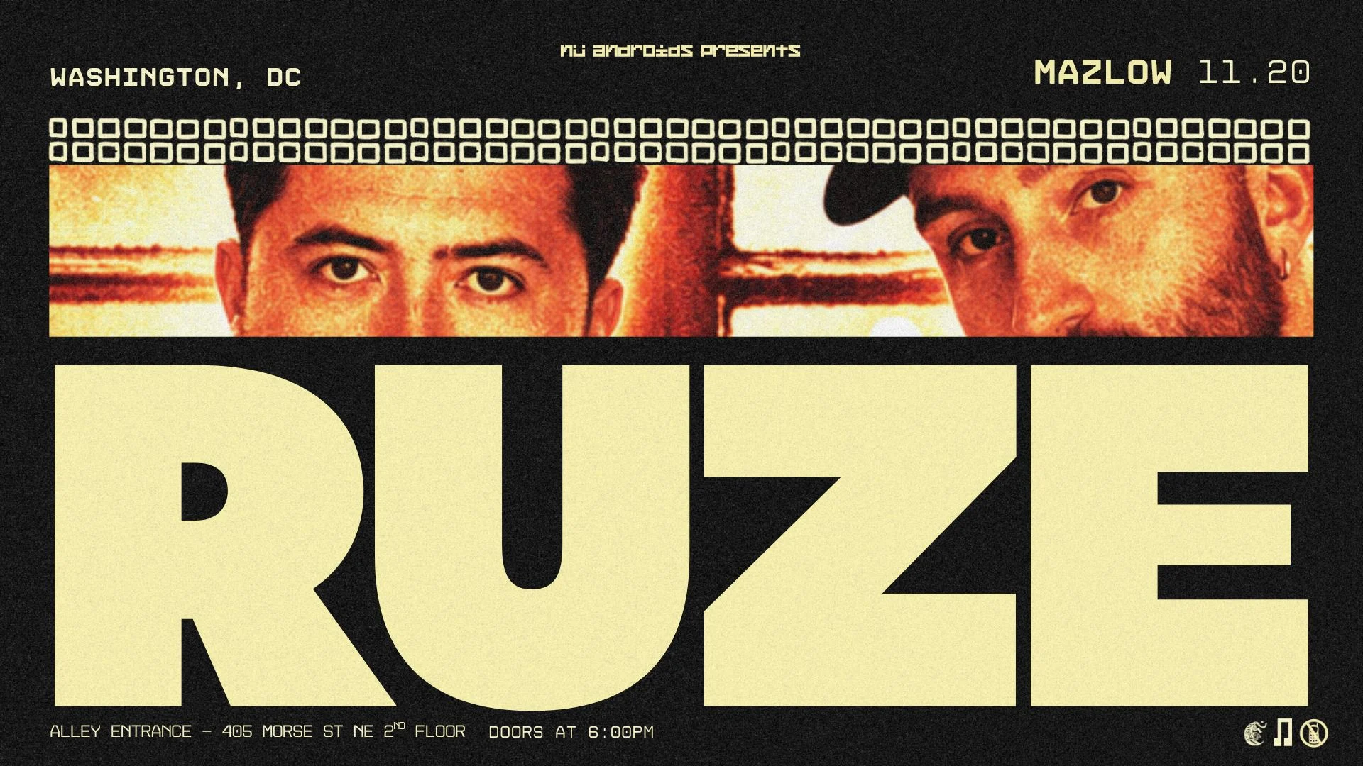 Nü Androids Presents: Ruze Cover