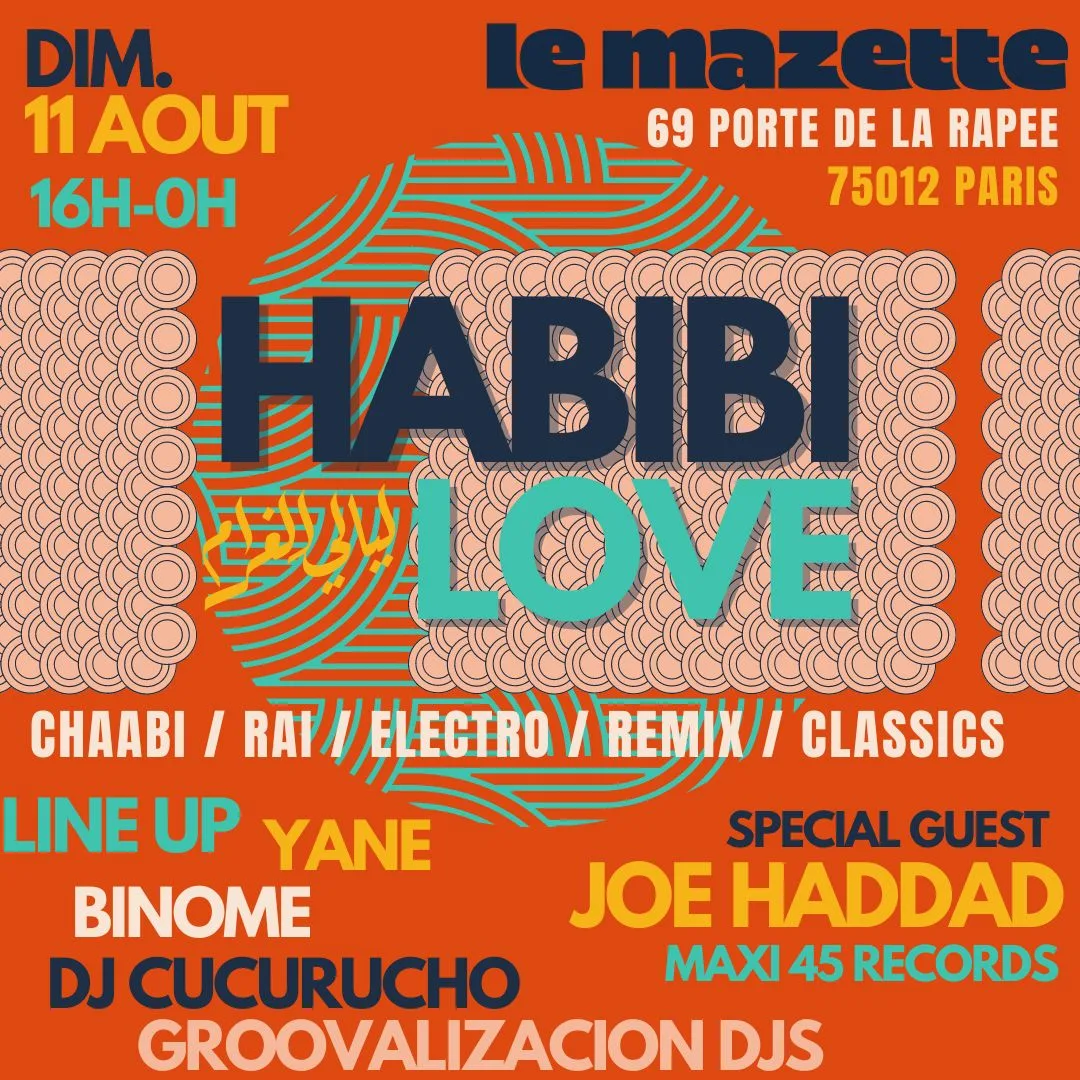 Habibi Love - Joe Haddad, Yane, Binome & More Cover