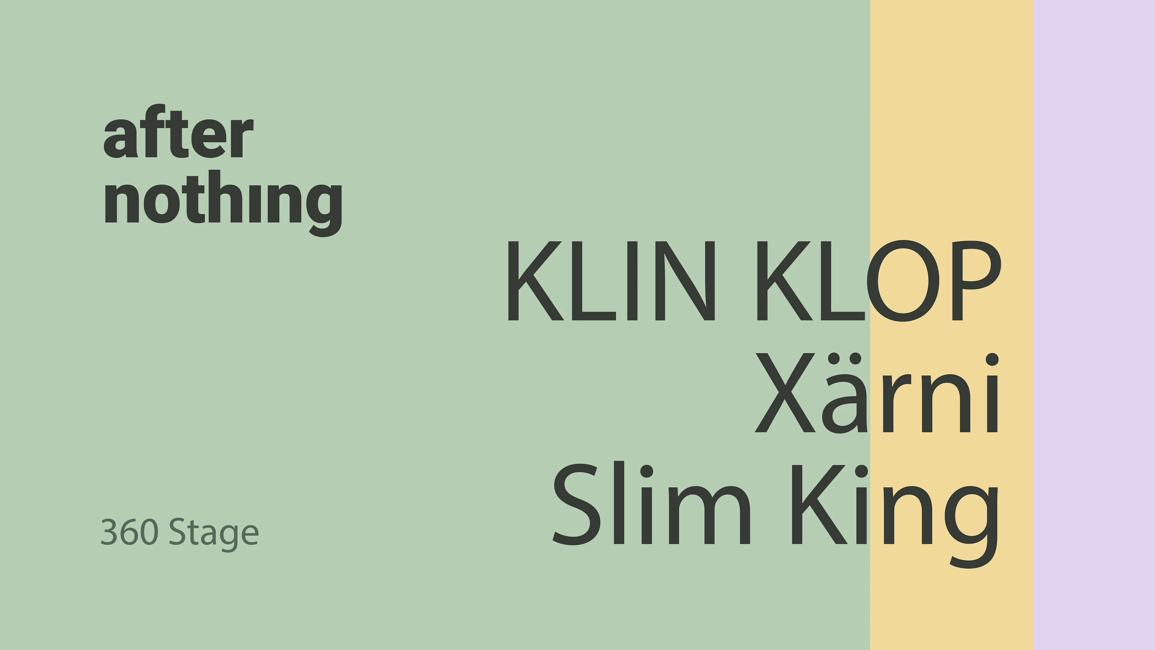#6 After Nothing - Klin Klop @ Beja Cover