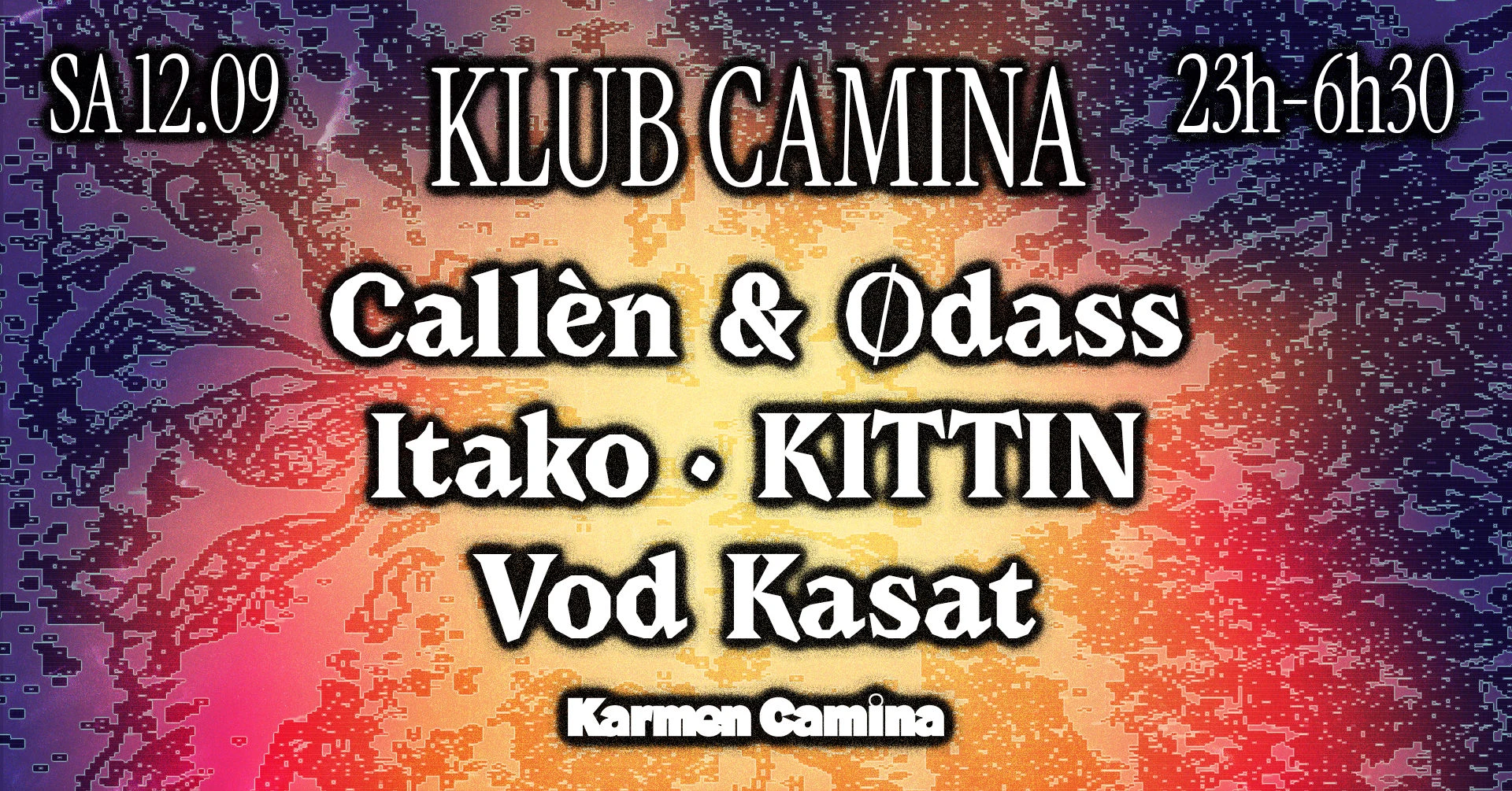 Klub Camina [Kittin (3hs Set), Vod Kasat, Itako, &+] Cover