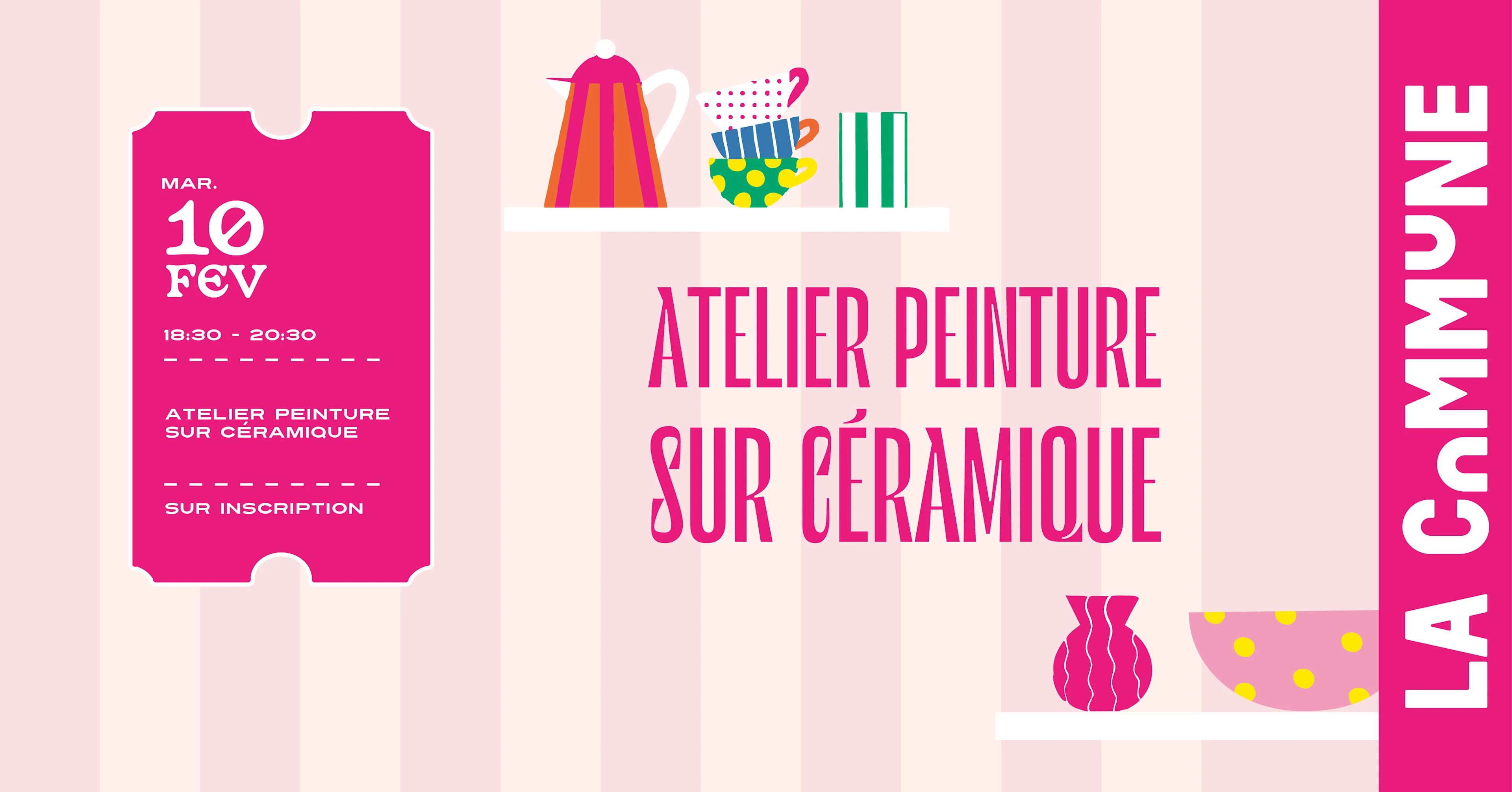 Atelier Peinture Sur Céramique Cover
