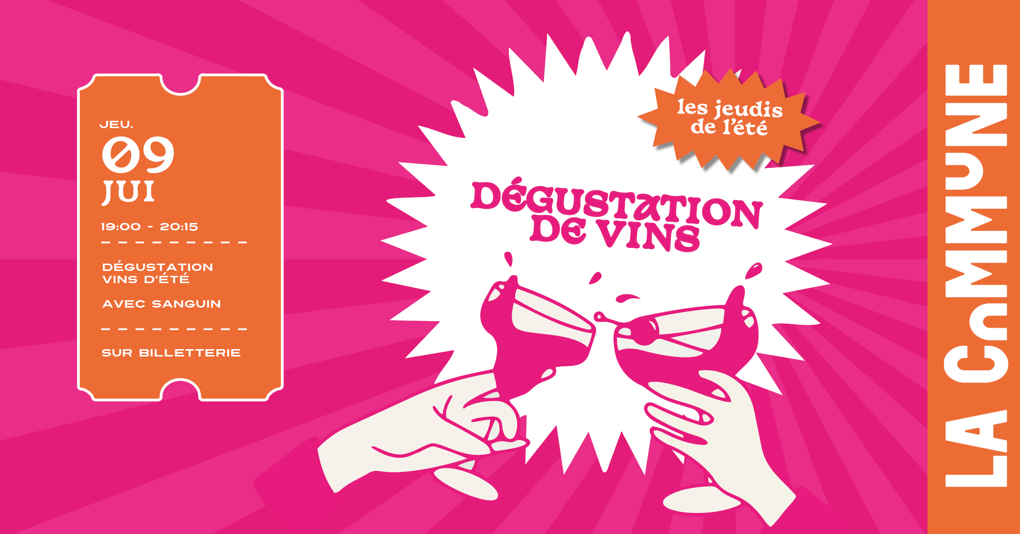 Dégustation Des Vins De L'été Cover