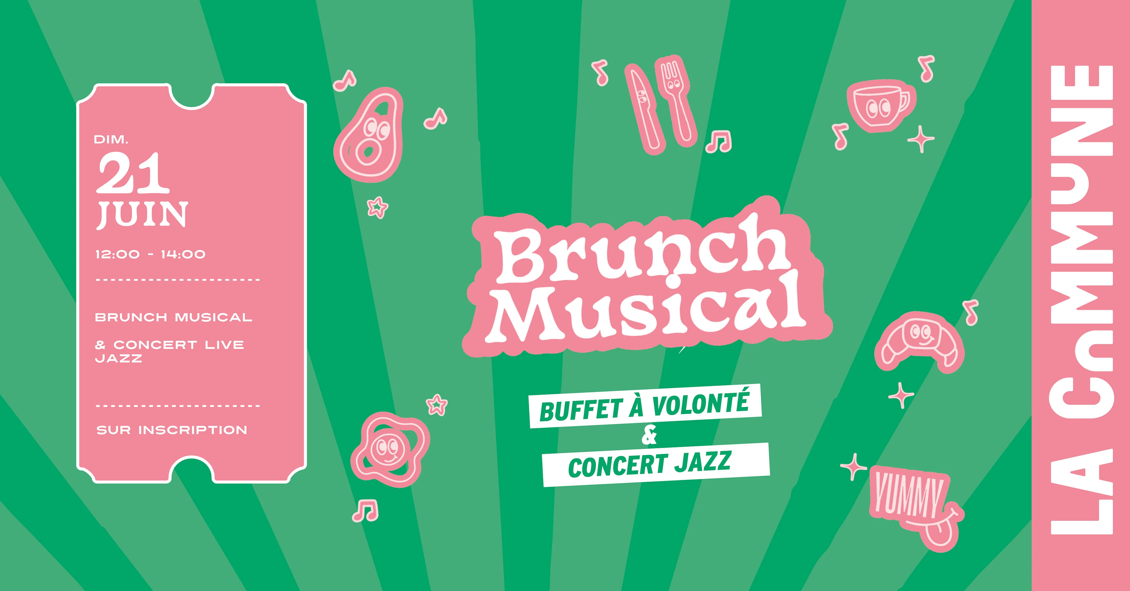 Brunch Musical Spécial Fête De La Musique Cover