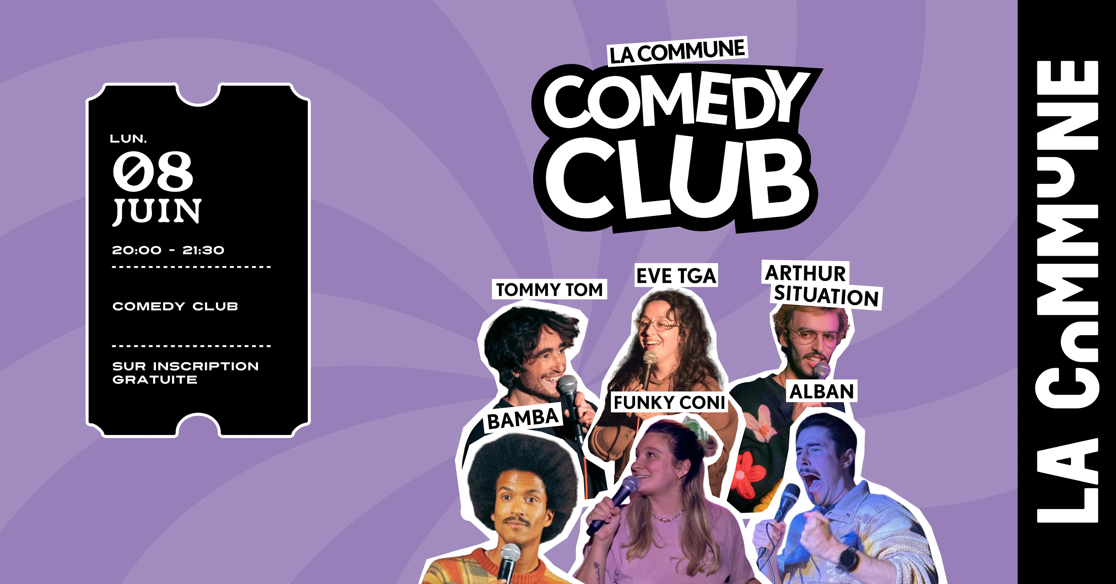 La Commune Comedy Club #1 Cover
