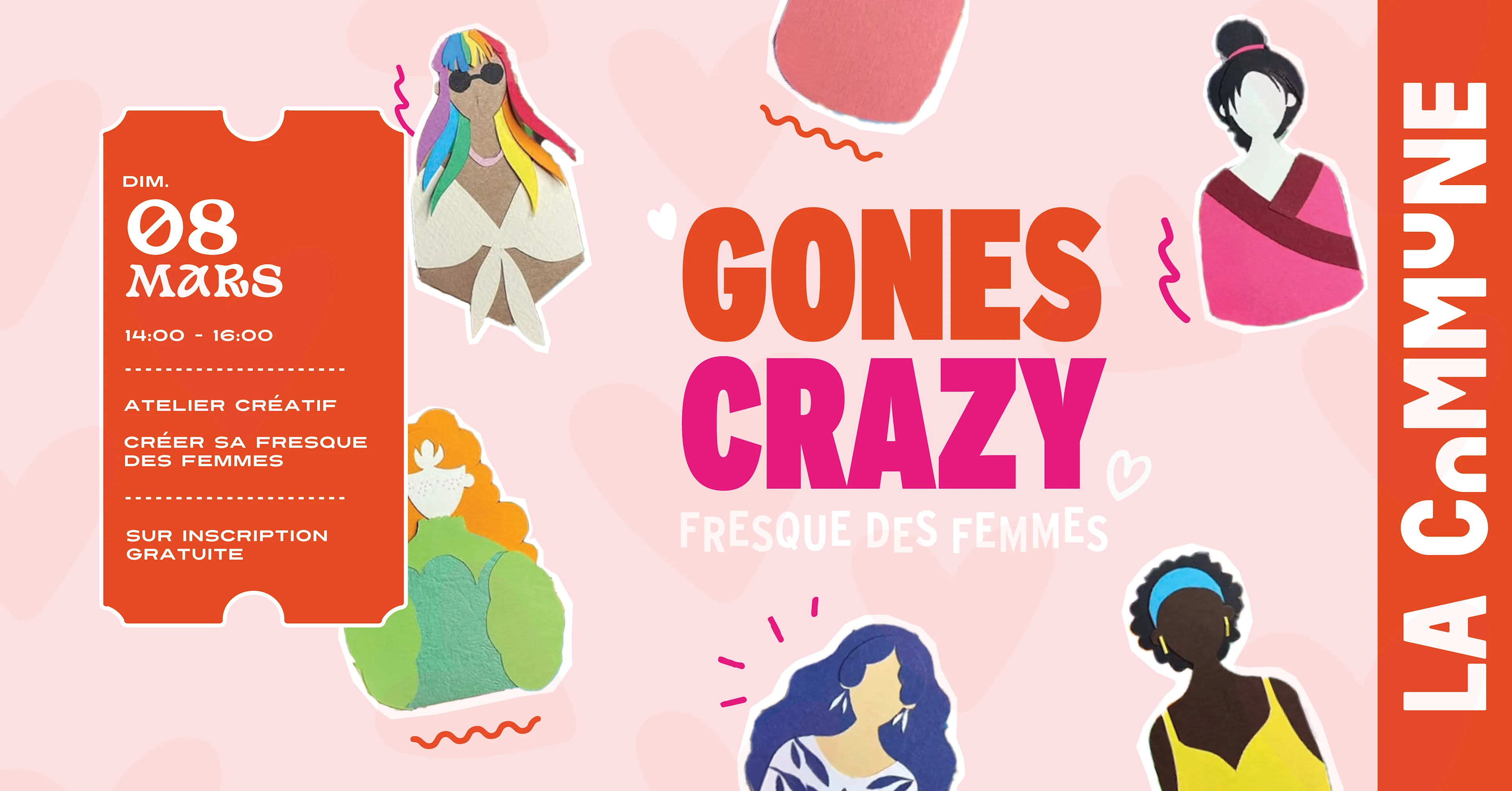 Gones Crazy - Création D'une Fresque Des Femmes Cover