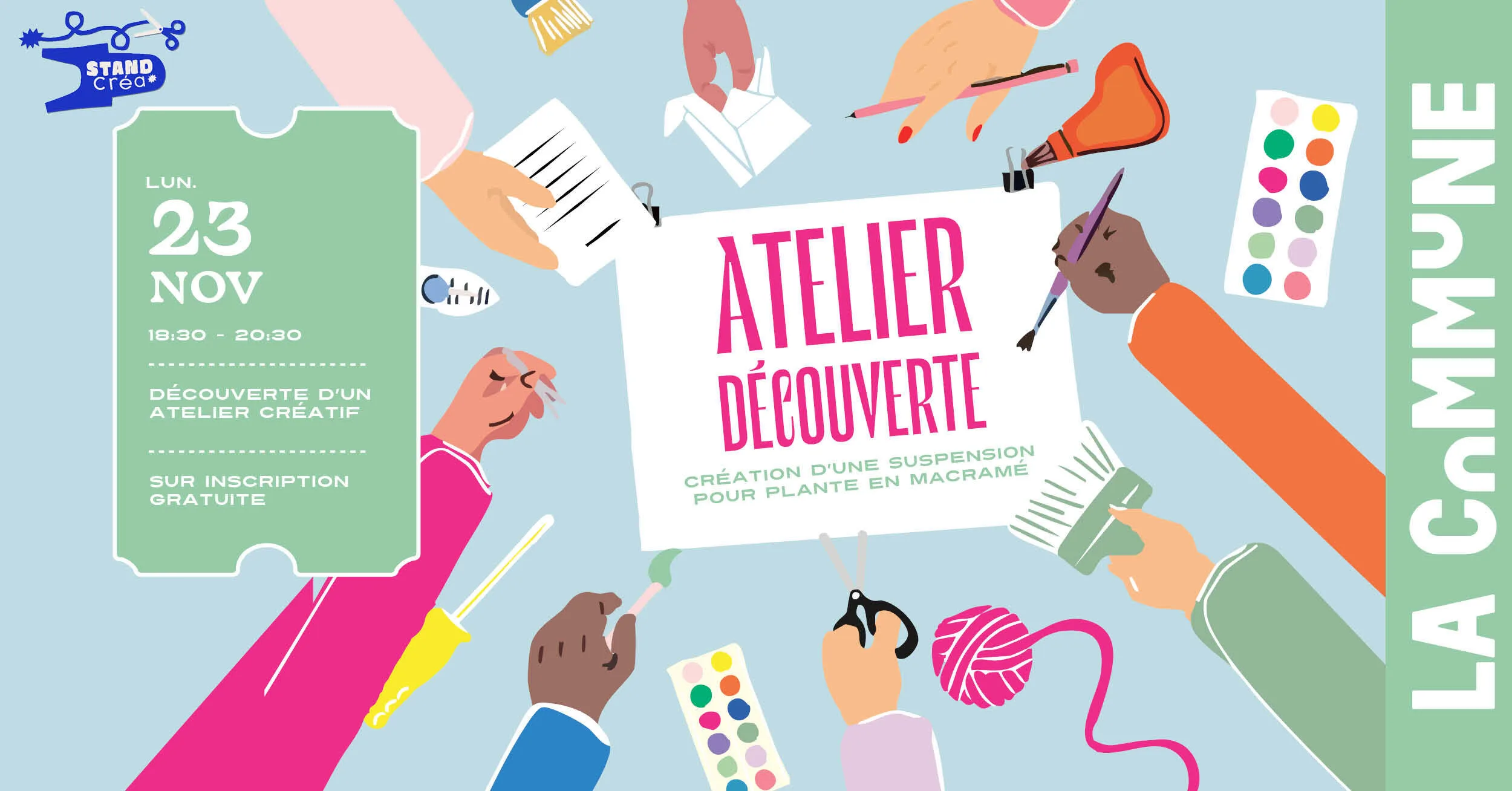 Atelier Découverte - Macramé Cover