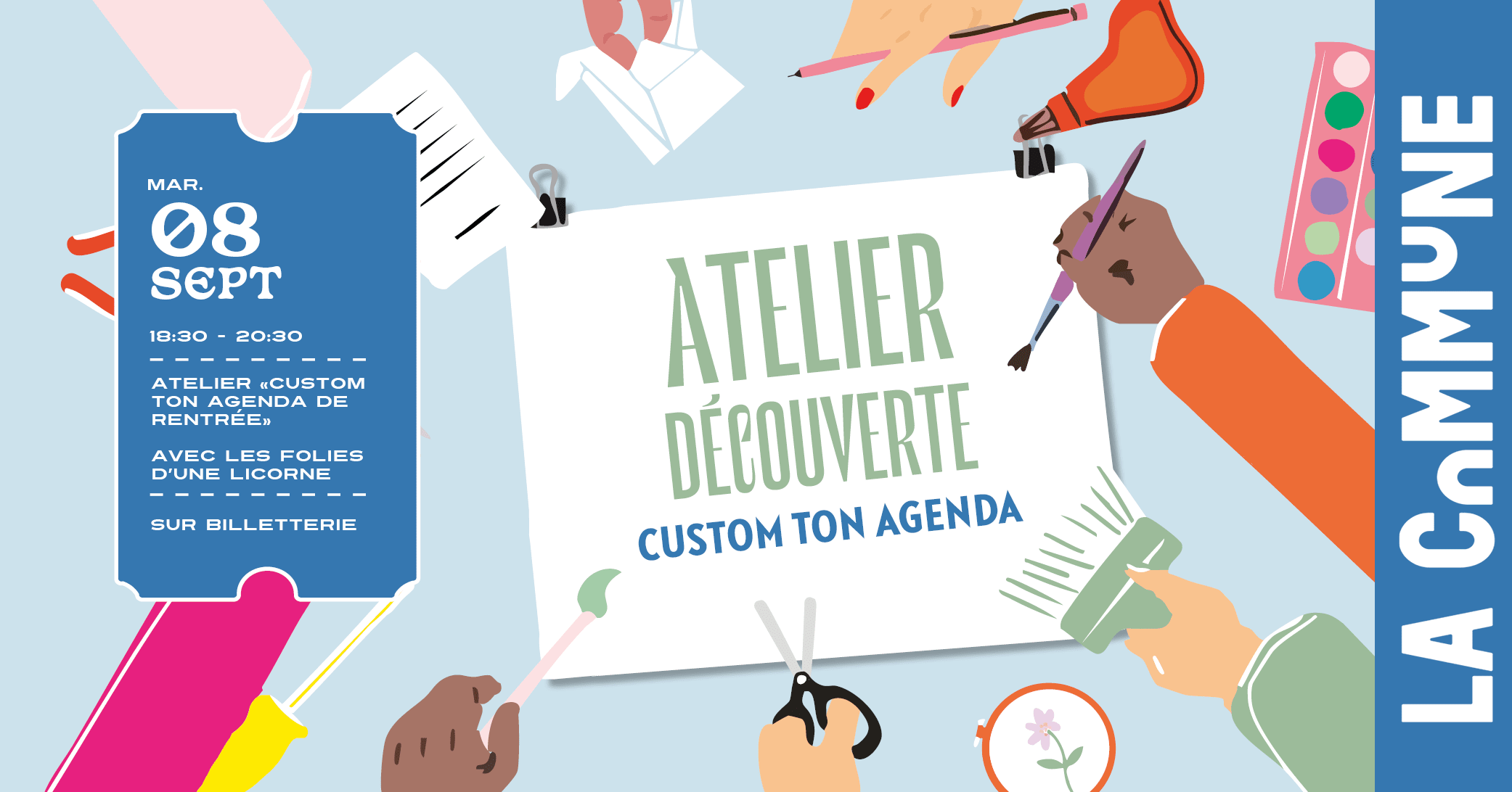 Custom Ton Agenda De La Rentrée ! Cover
