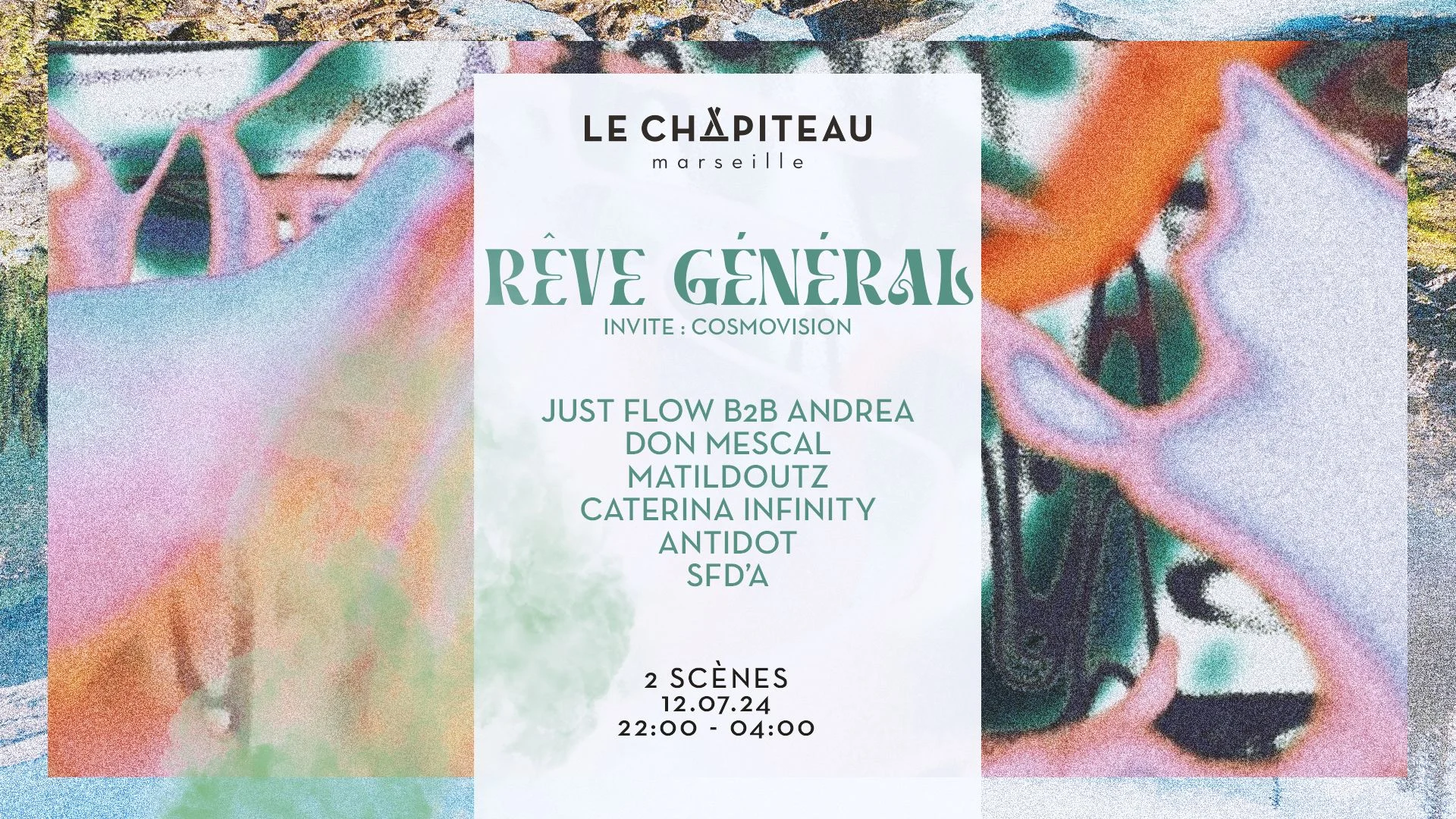 Rêve Général Invite Cosmo Vision Records Cover