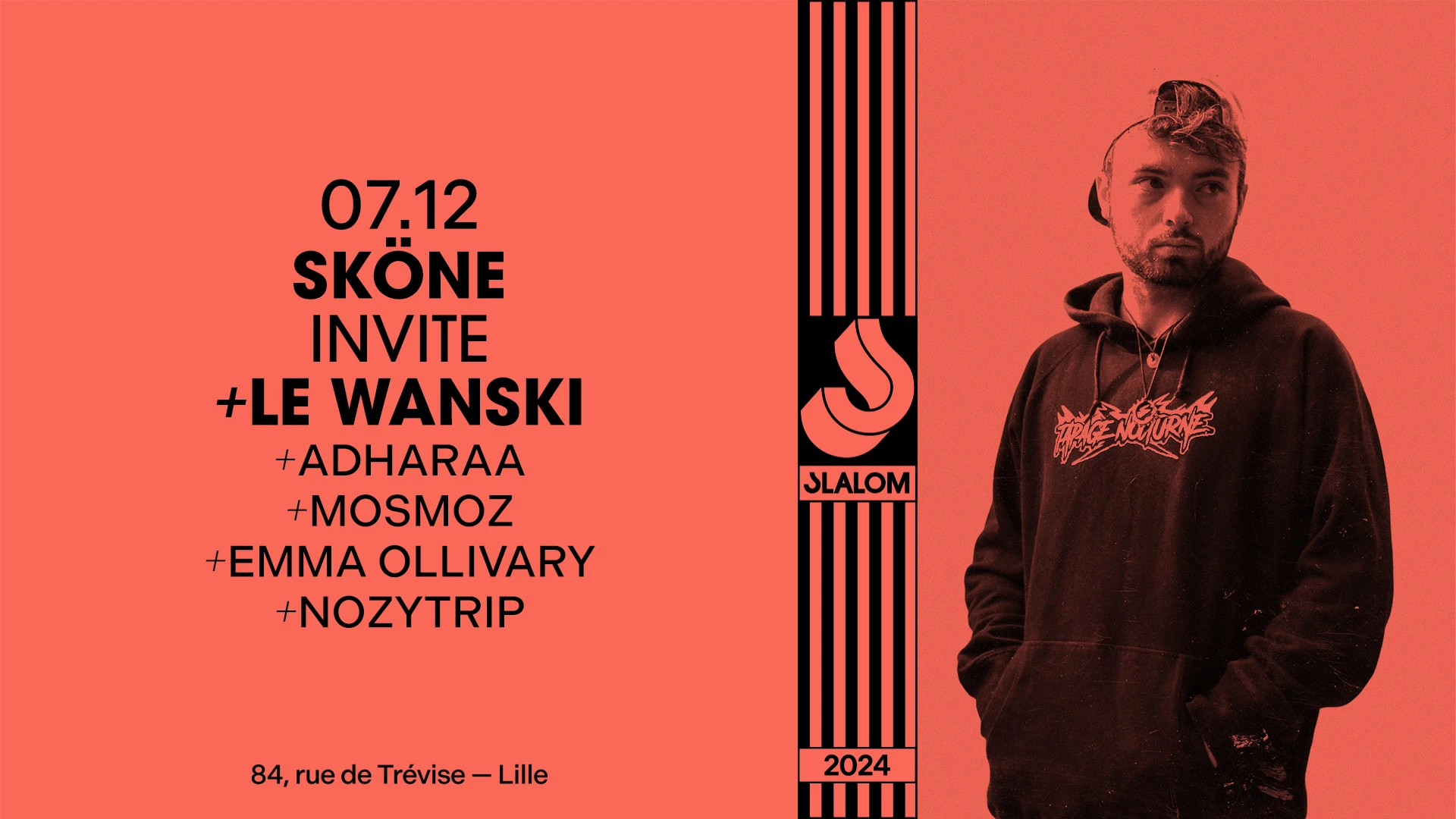 Slalom : Sköne Invite Le Wanski • Emma Ollivary • Mosmoz... Cover