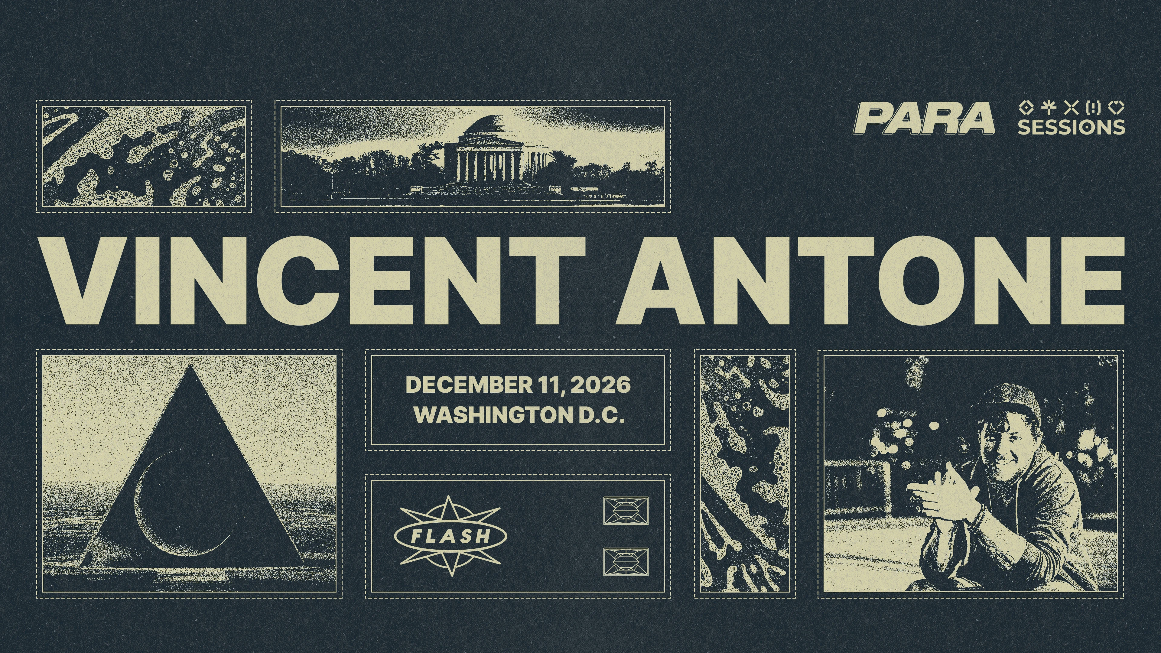 Para + Sessions Present: Vincent Antone Cover
