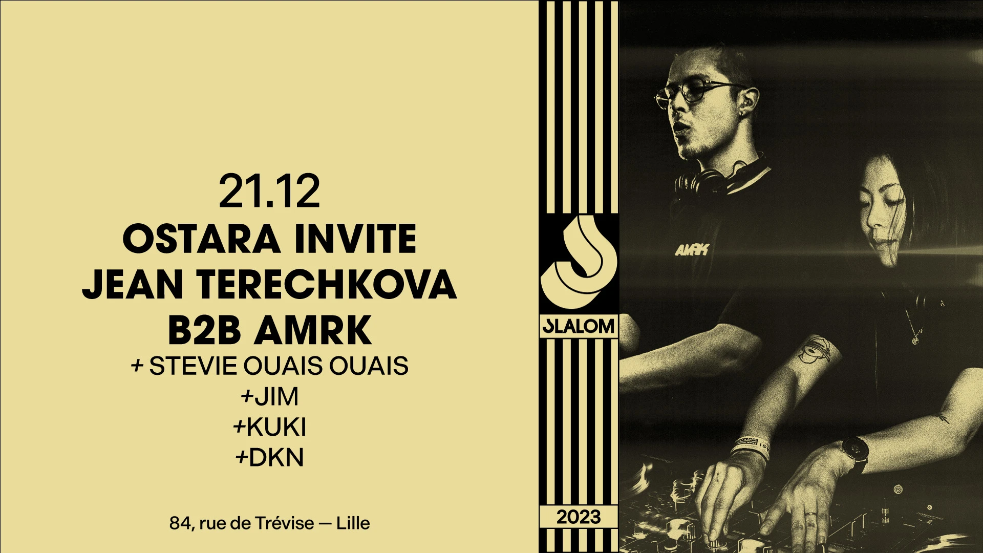 Slalom : Ostara Invite Jean Terechkova B2b Amrk • Dkn • Kuki Cover