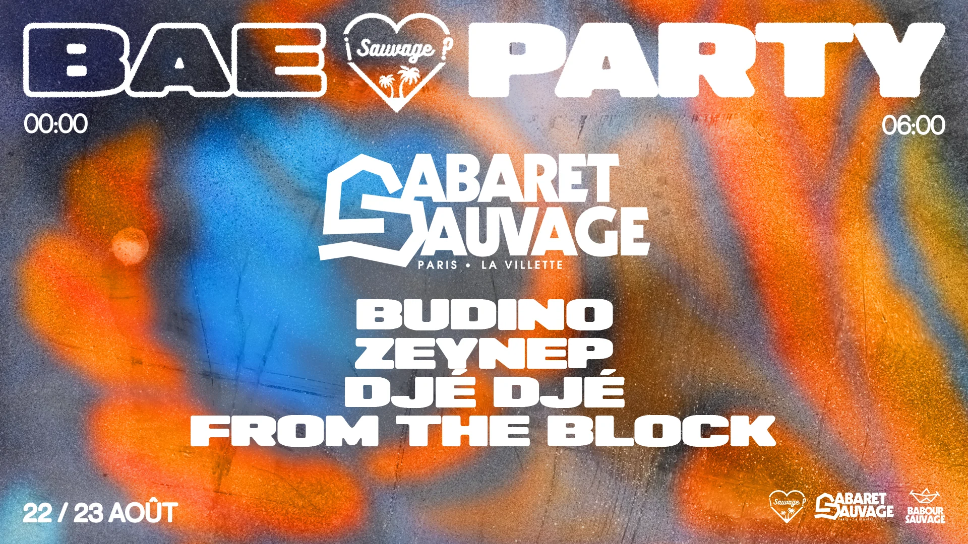 ¡Bae Party Sauvage W/ Budino, Zeynep...? Cover