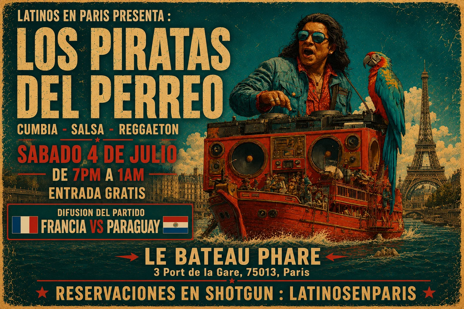 Los Piratas Del Perreo Cover