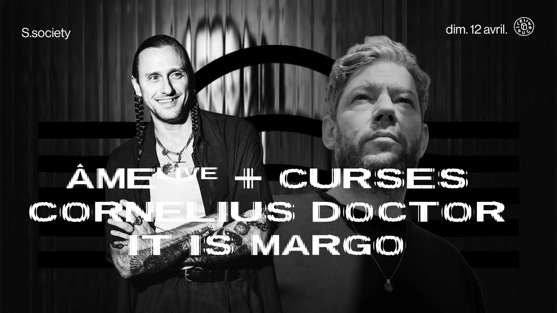 S.Society : Âme + Curses (Live), Cornelius Doctor... Cover