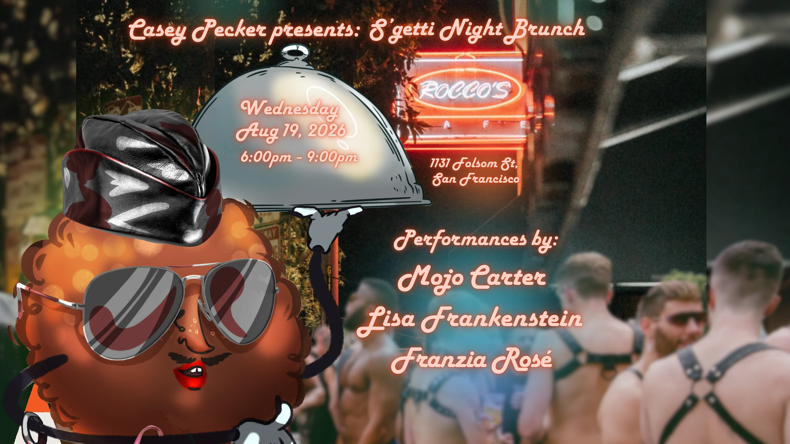 August S’Getti Night Brunch Cover