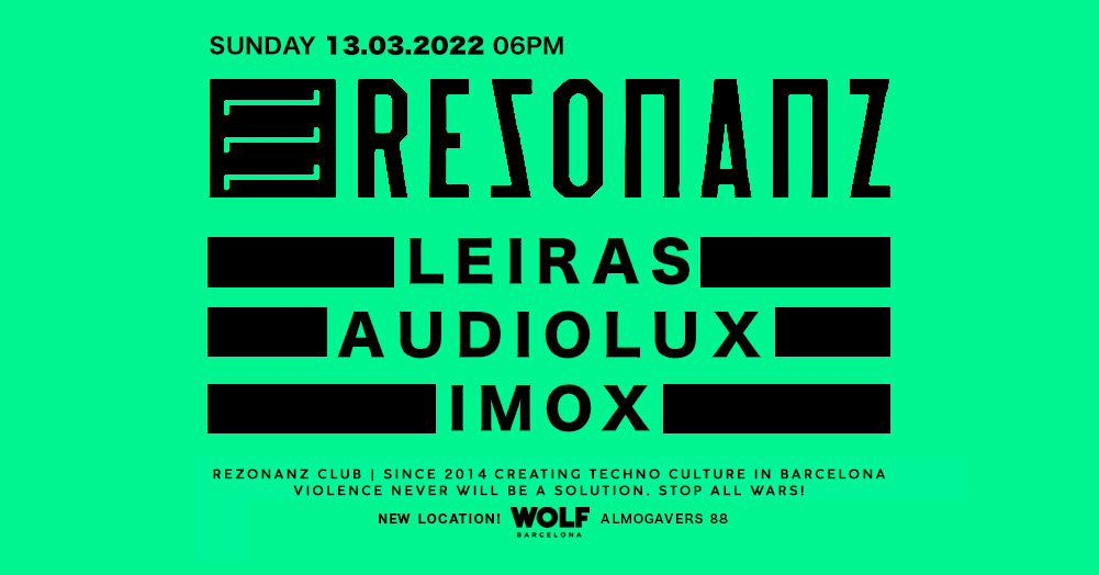 Rezonanz [13.03.22] Cover