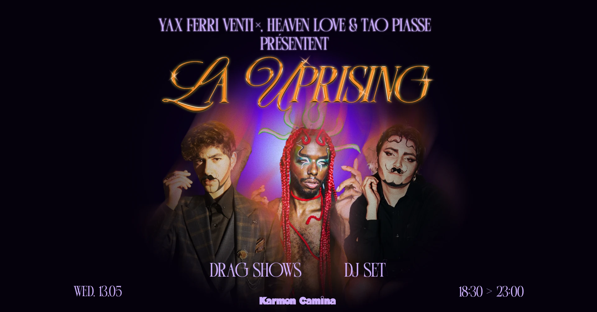 La Uprising [Heaven Love, Tao Piasset, Yax Ferri Venti X &+] Cover