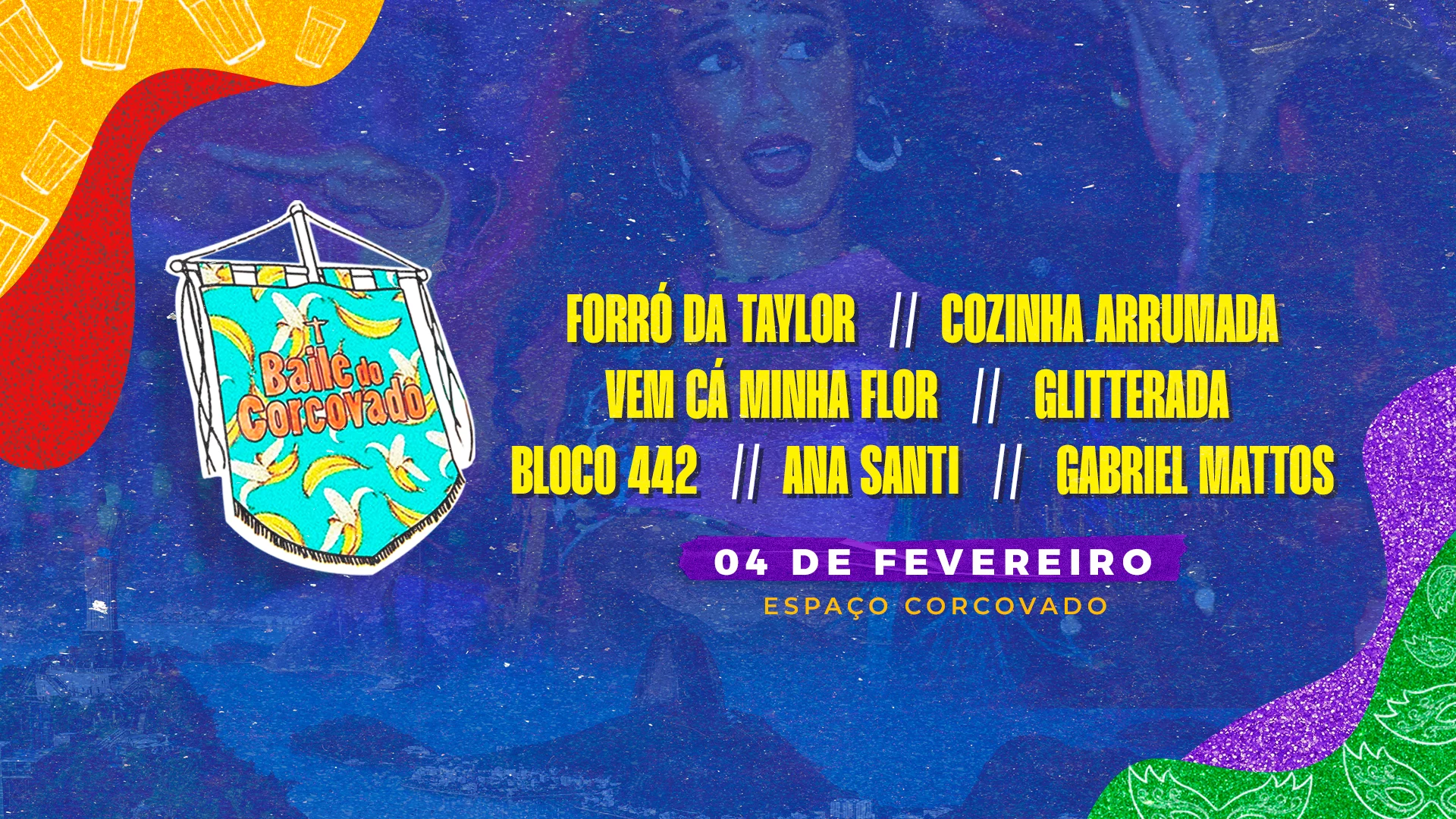 Baile Do Corcovado - Cozinha, 442,Taylor E Vem Cá Minha Flor Cover