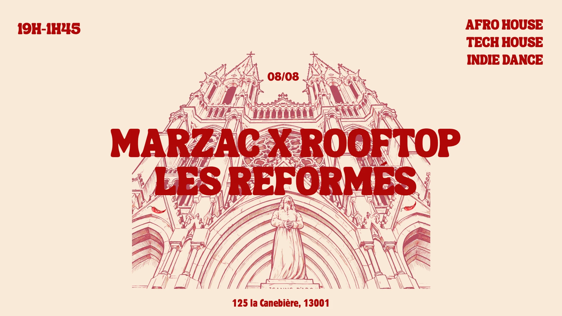 Marzac X Rooftop Les Reformes Cover