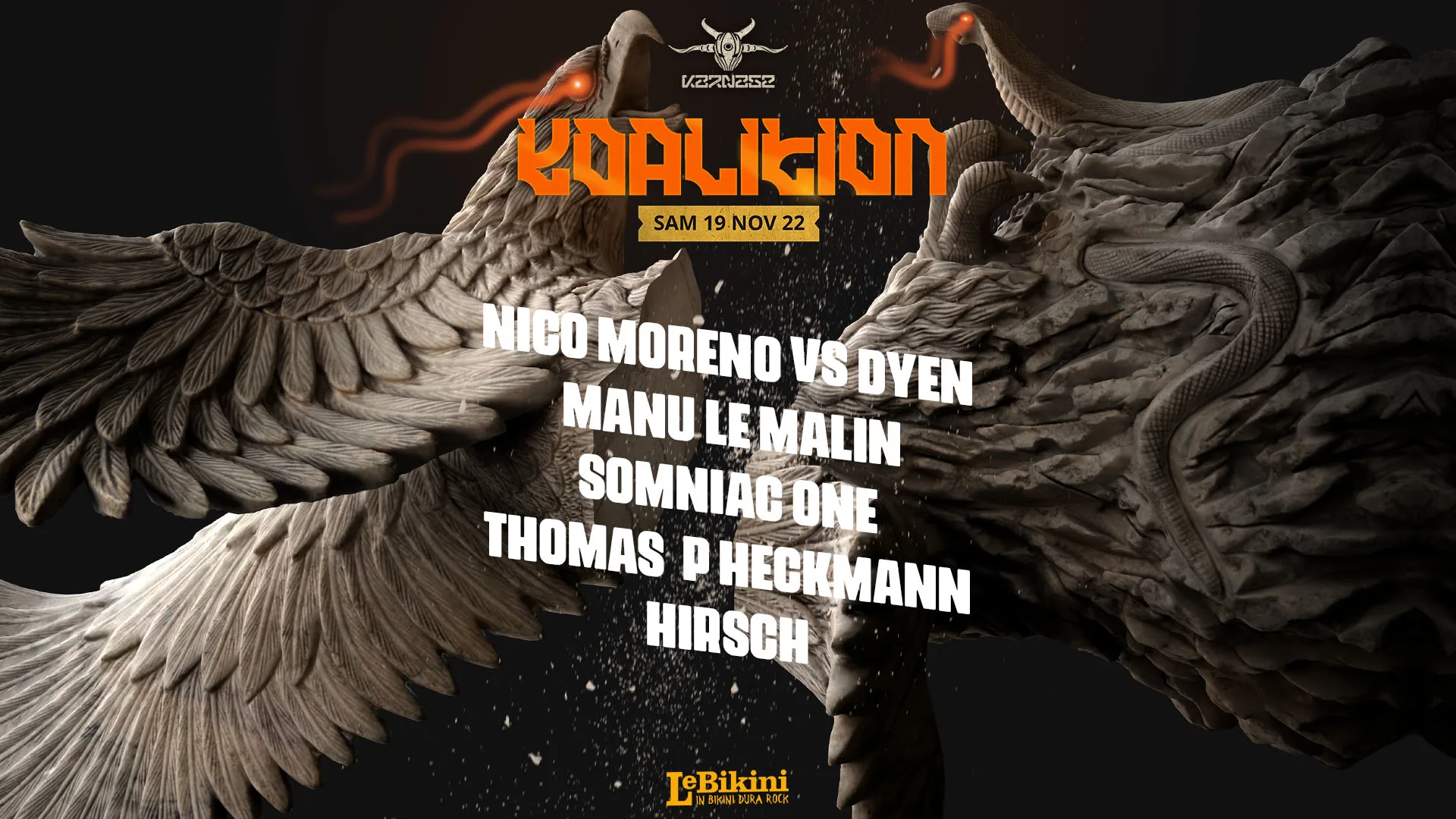 Koalition  W/ Nico Moreno Vs Dyen, Manu Le Malin & More Cover