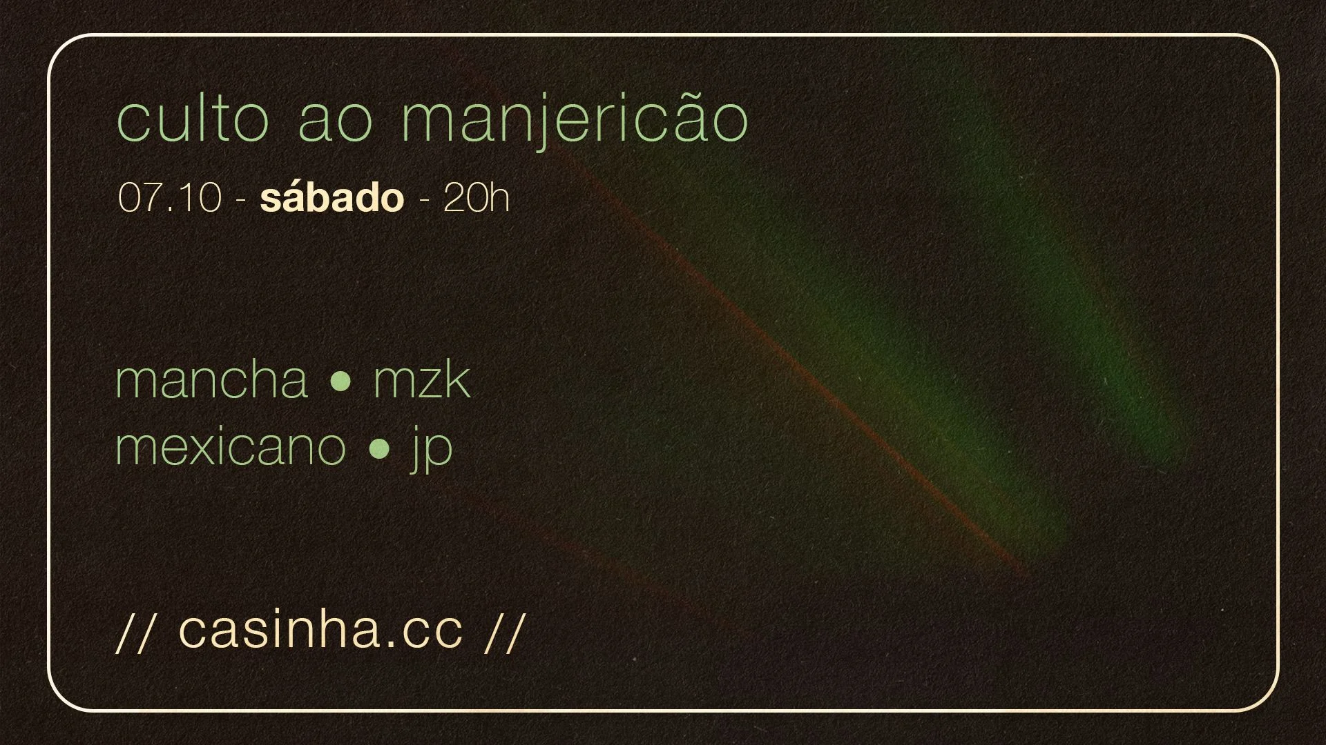Culto Ao Manjericão Na Casinha Cover