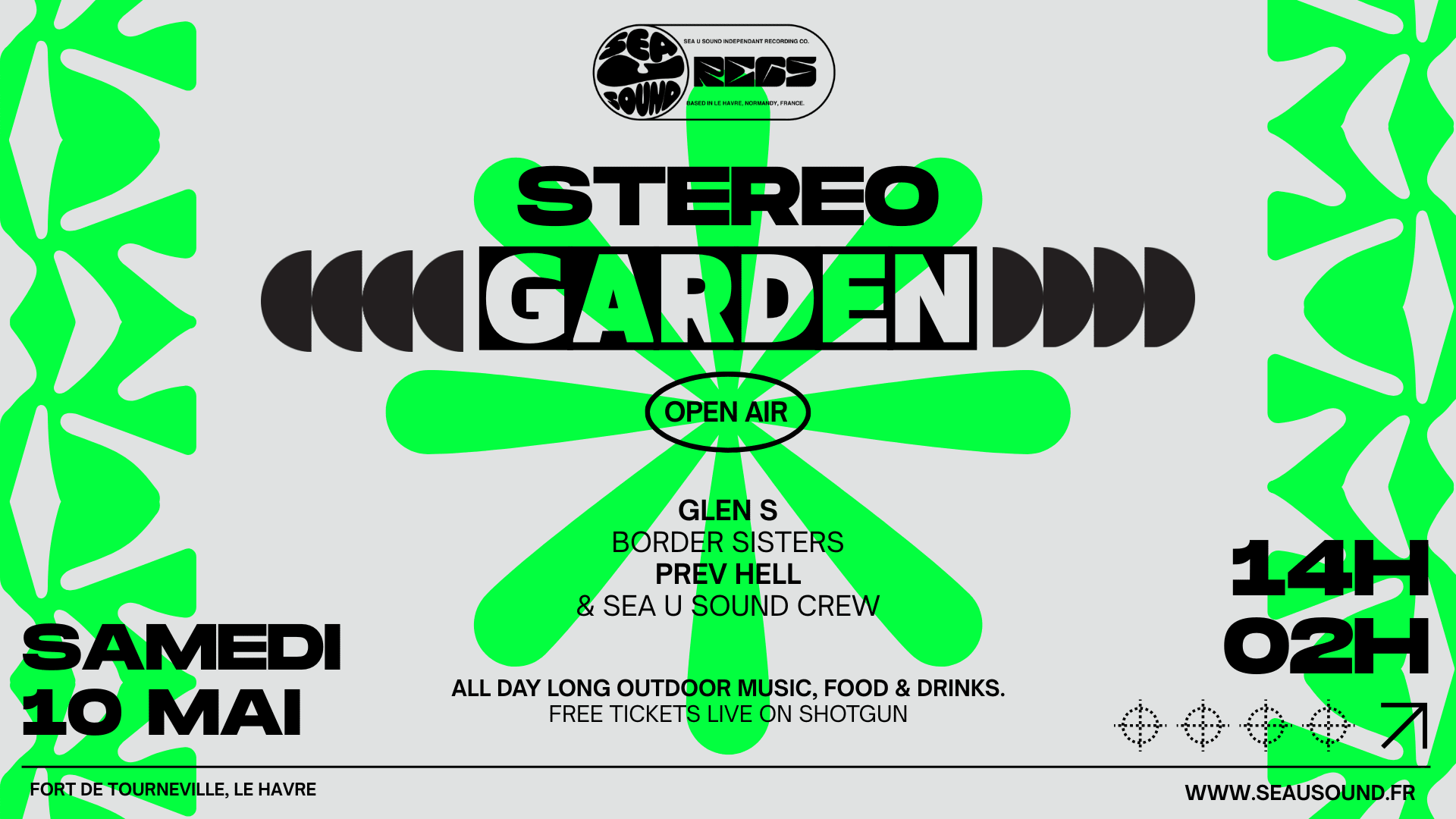 Stereo Garden Open Air Cover