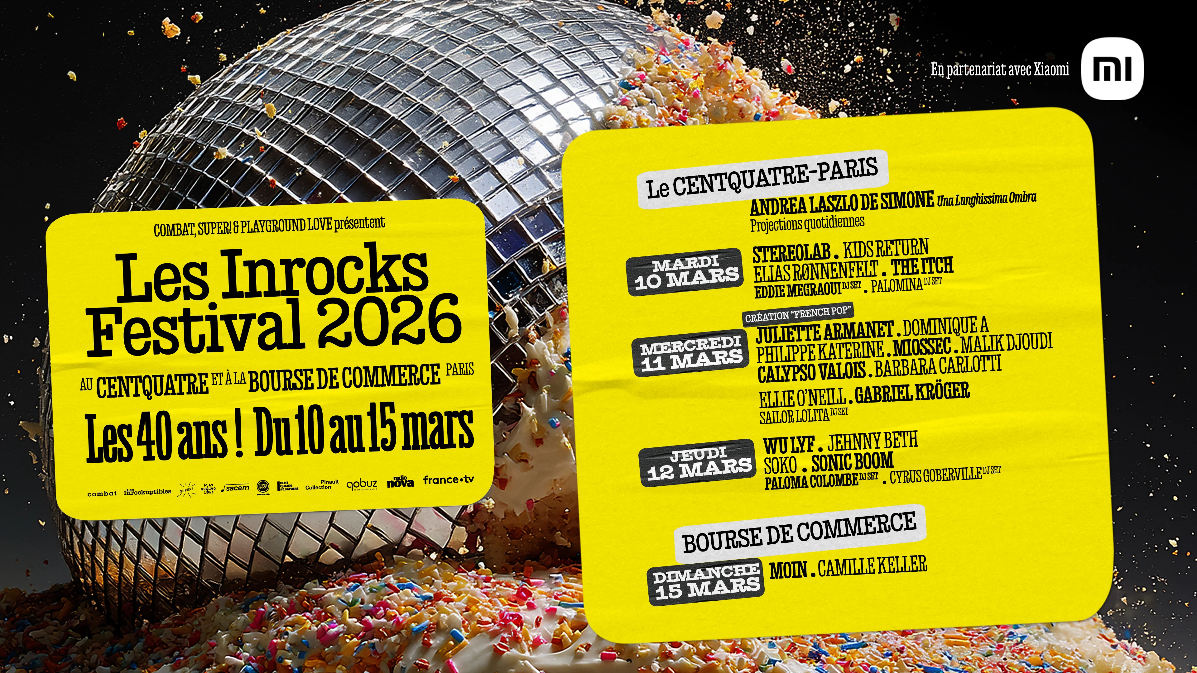 Les Inrocks Festival 2026 Cover