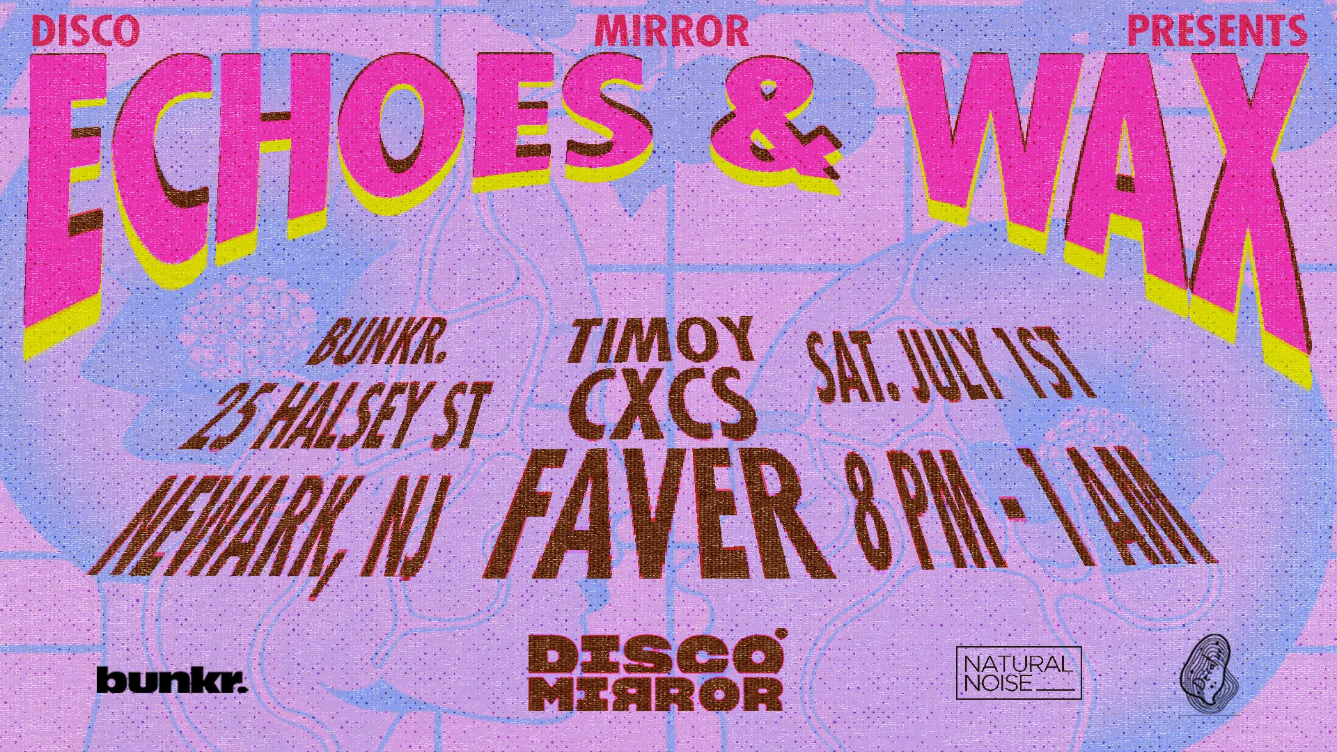 Echoes & Wax Cover