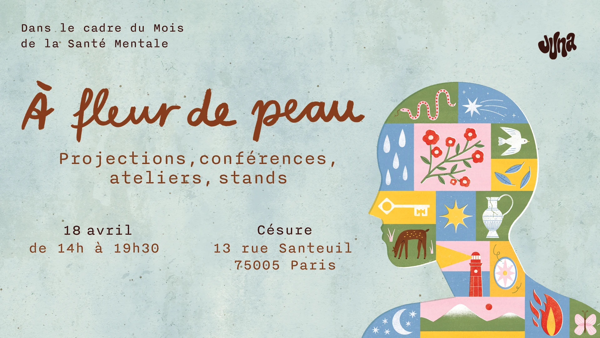 A Fleur De Peau - Conférence Cover