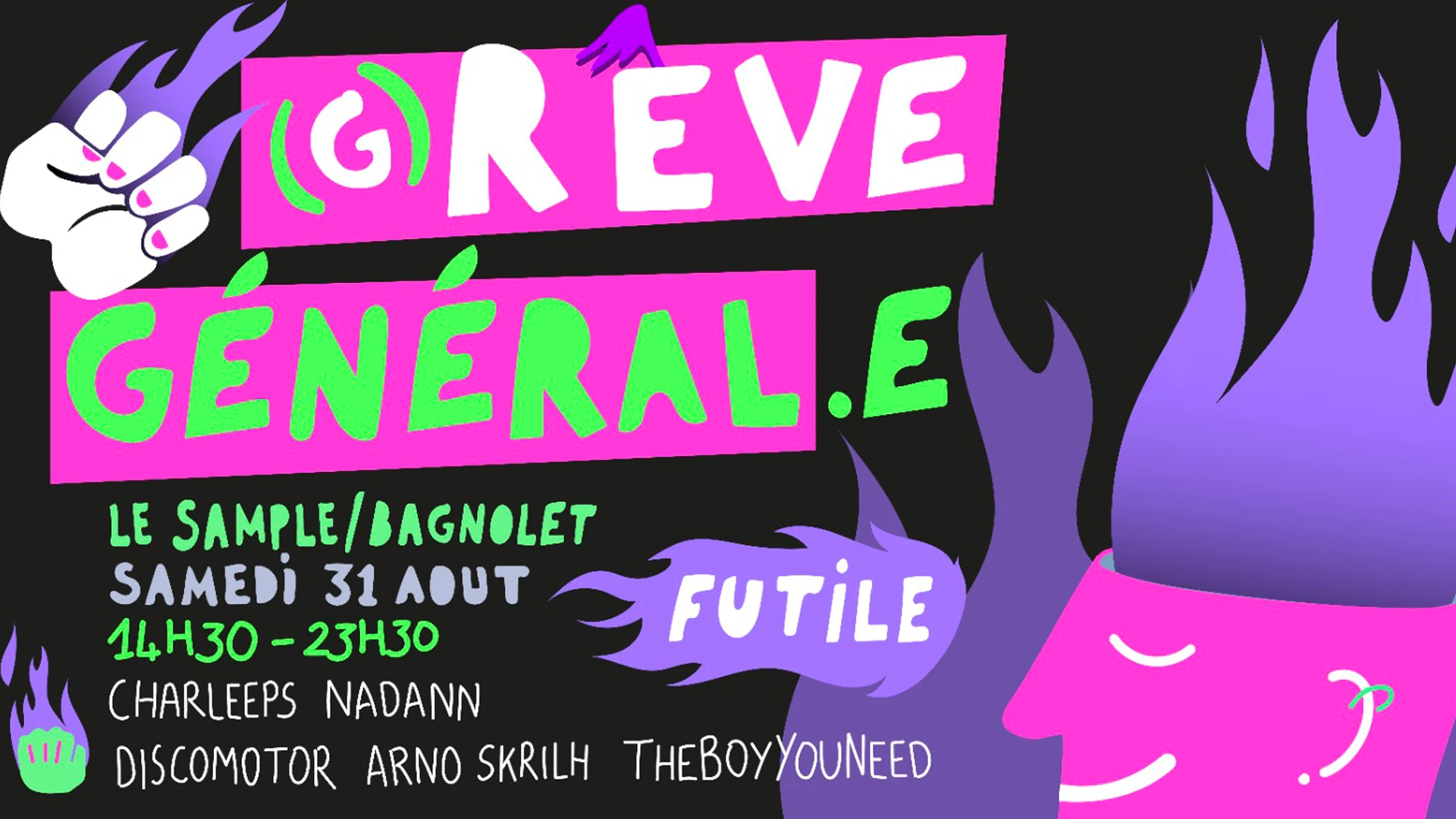 Futile :  (G)Rêve Général.E Cover