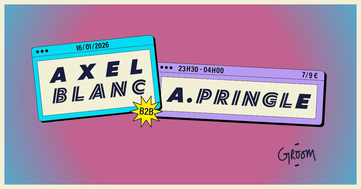 Axel Blanc B2b A Pringle : Back To Groom Cover