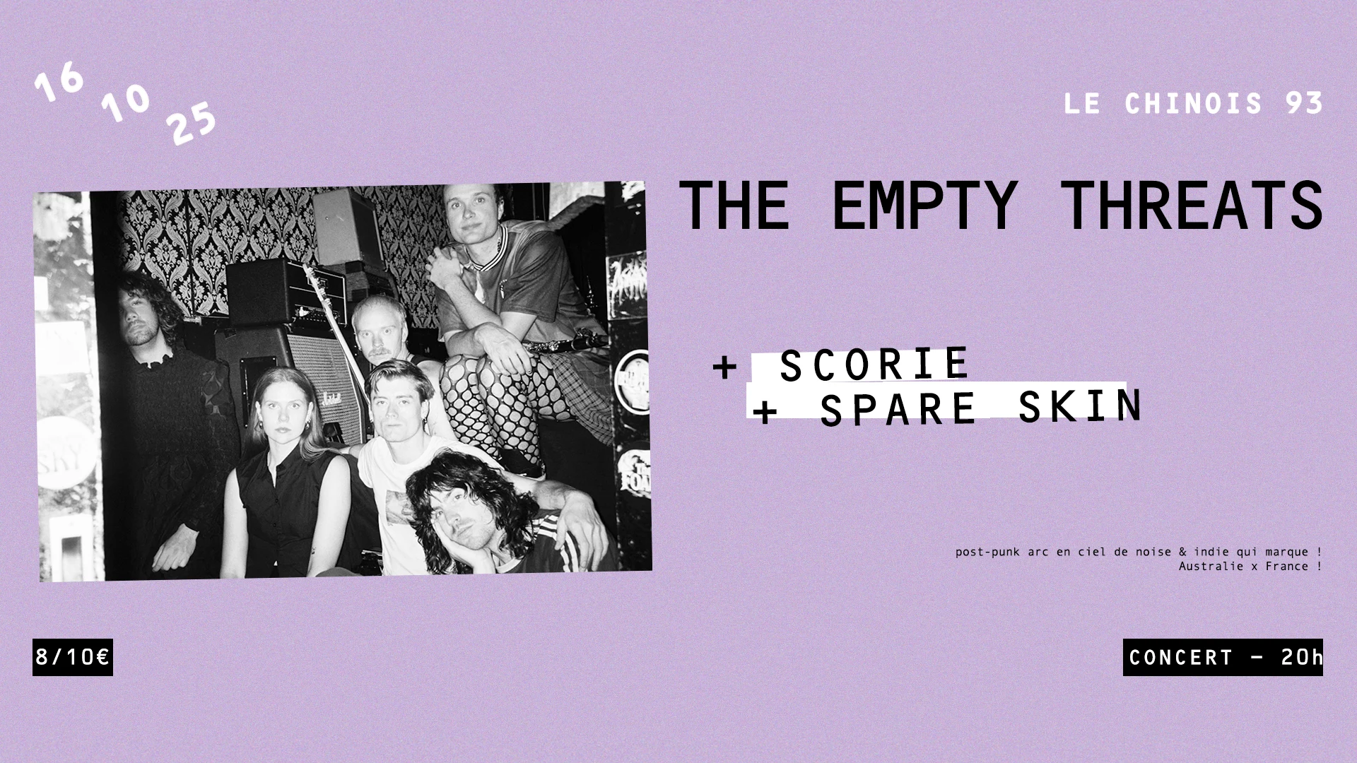 The Empty Threats + Scorie + Spare Skin Cover