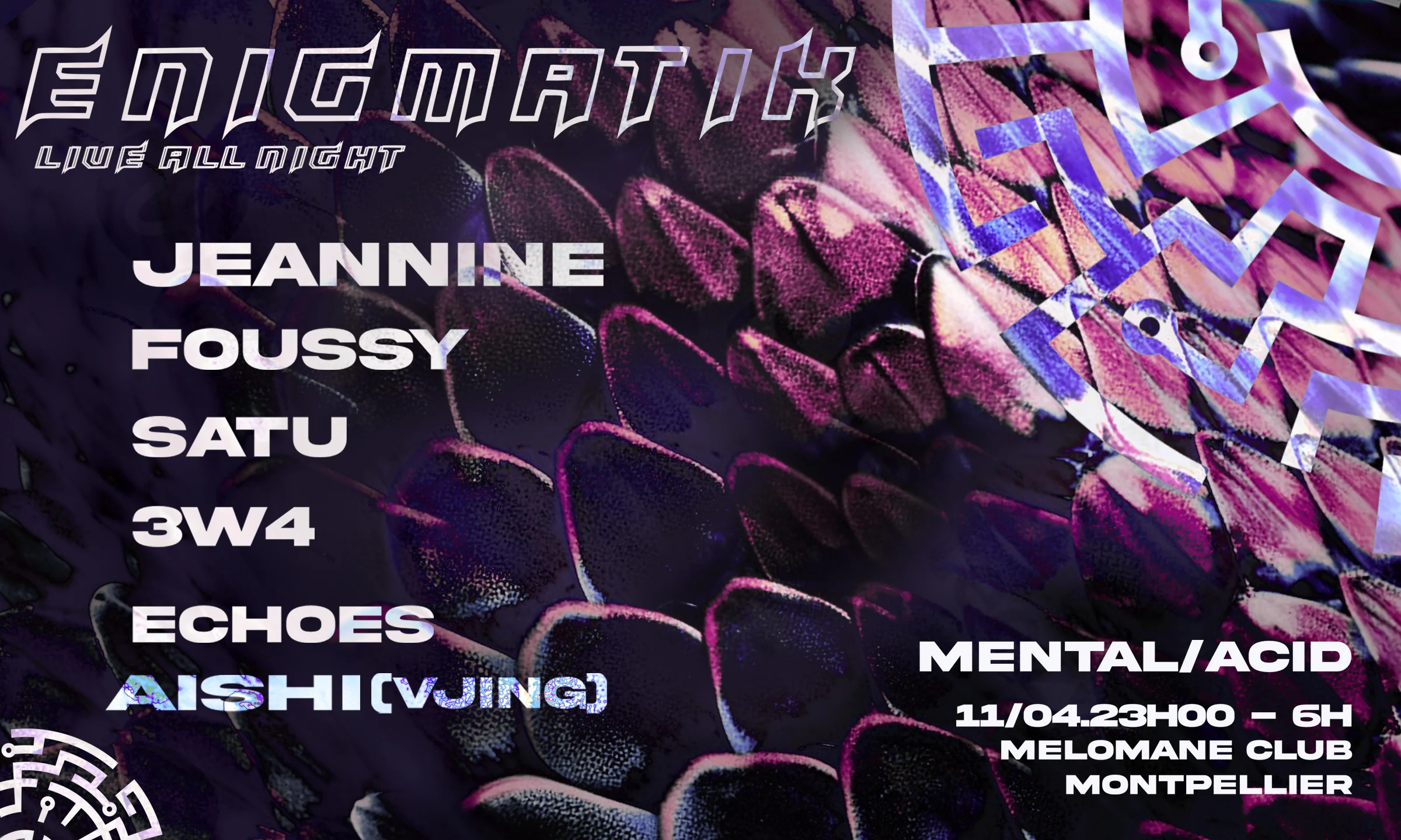 Enigmatik Crew X Mélomane Club Cover