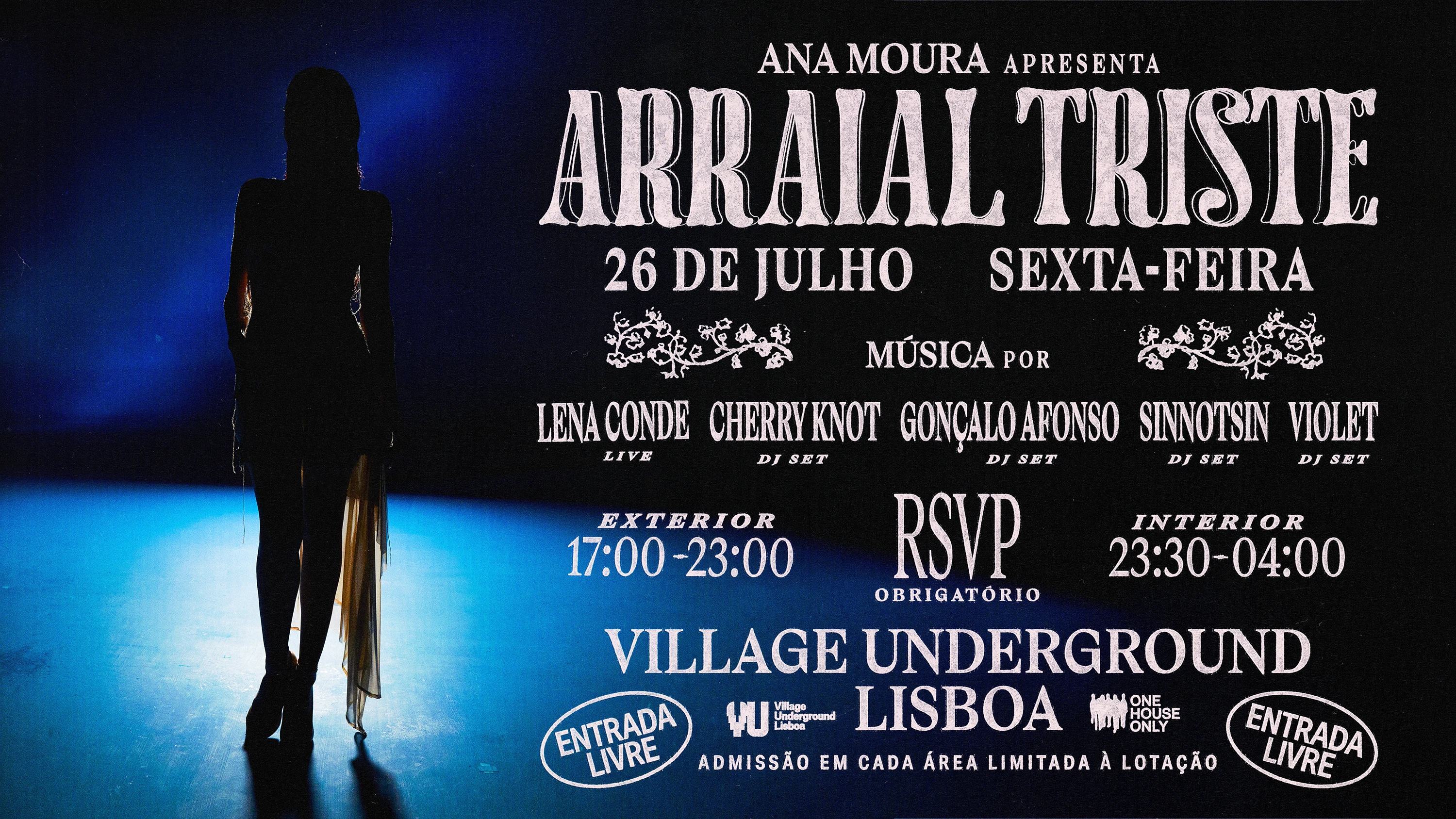 Arraial Triste By Ana Moura Cover