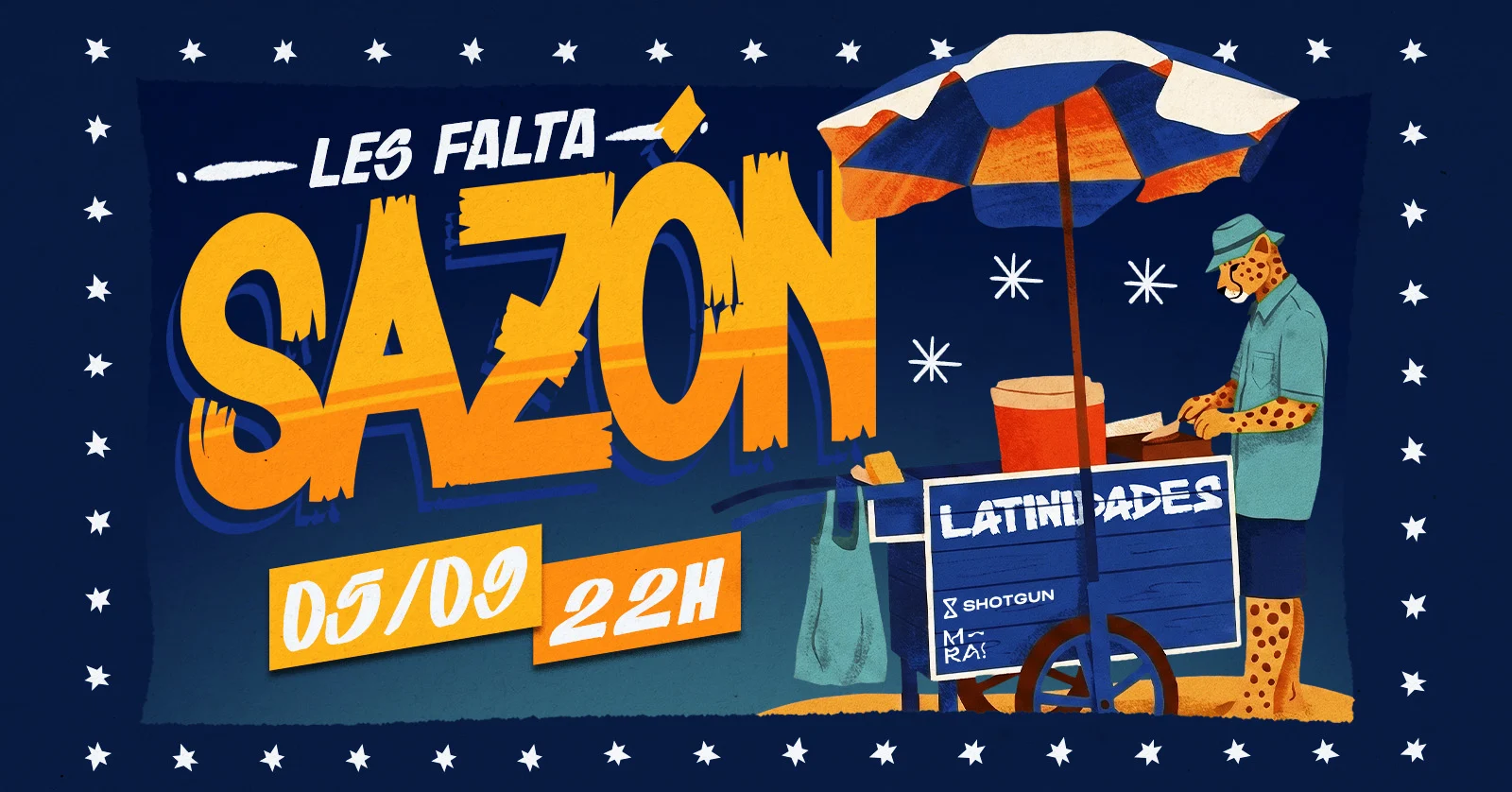 Sazón #5 05/09 - 22h Cover