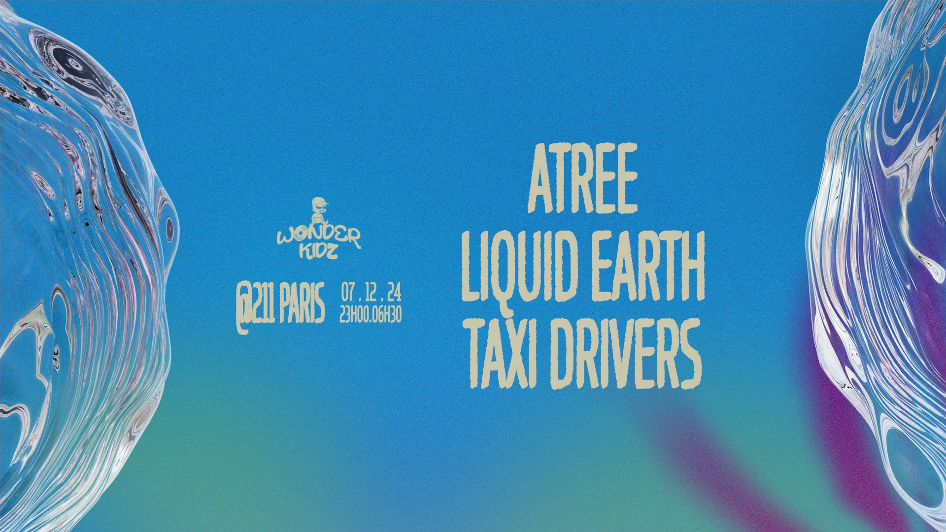Wonder Kidz : Atree, Liquid Earth, Taxi Drivers Cover