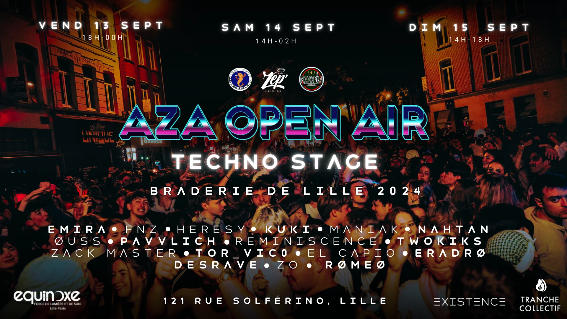 Aza Open Air - Braderie De Lille Cover